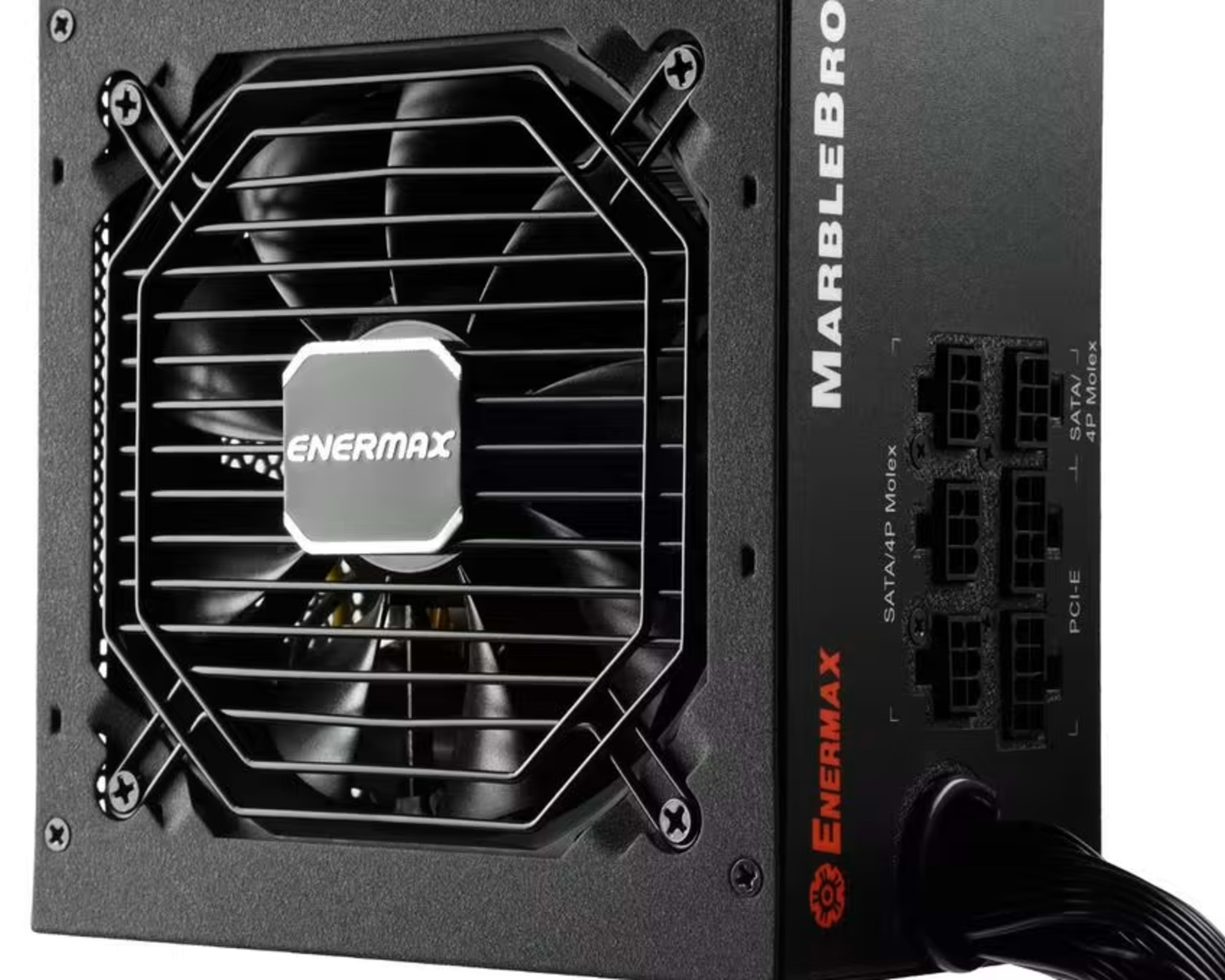 Enermax MarbleBron 650W 80 PLUS BRONZE Certified, Semi-Modular Active PFC Power Supply