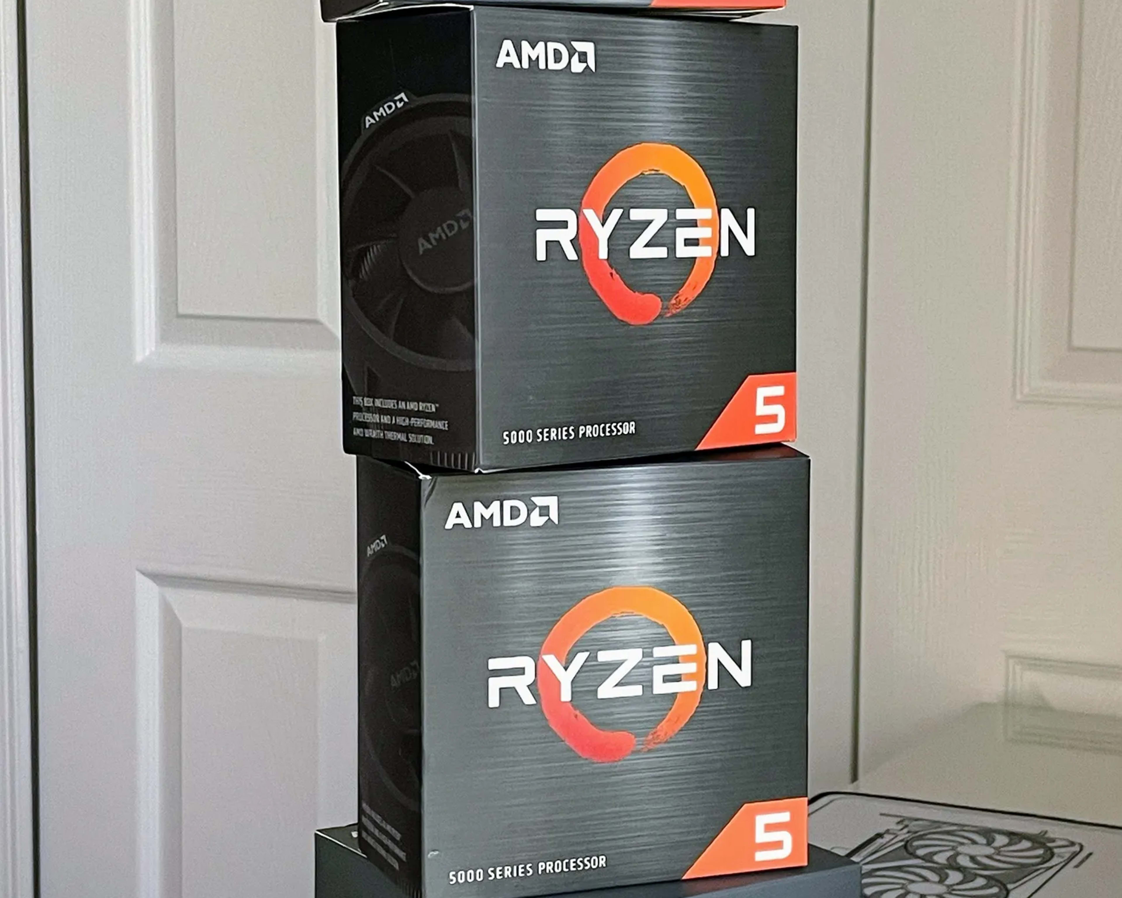 Empty AMD Ryzen CPU Boxes