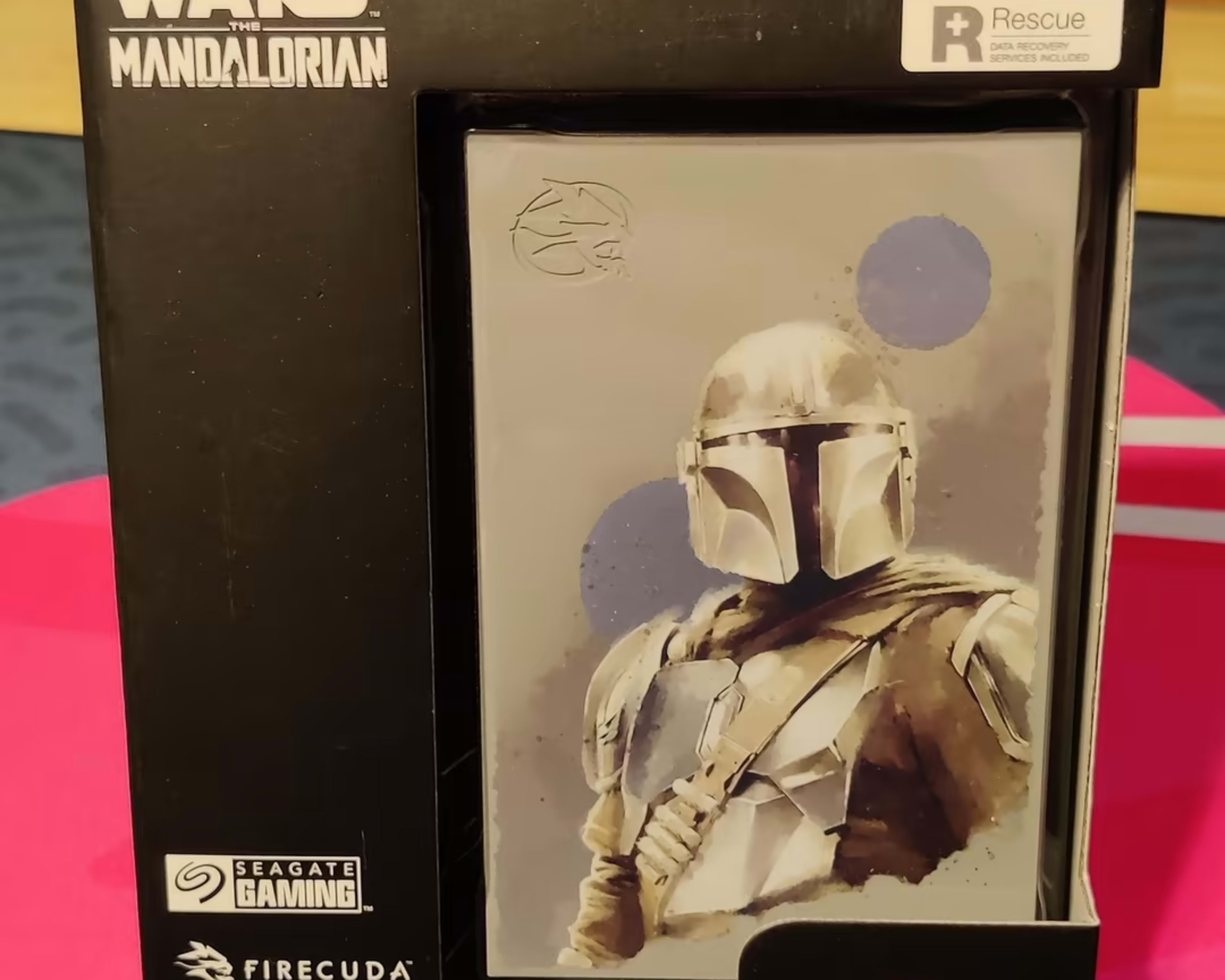 Seagate Firecuda 2TB External Hard Drive - Mandalorian Limited Edition