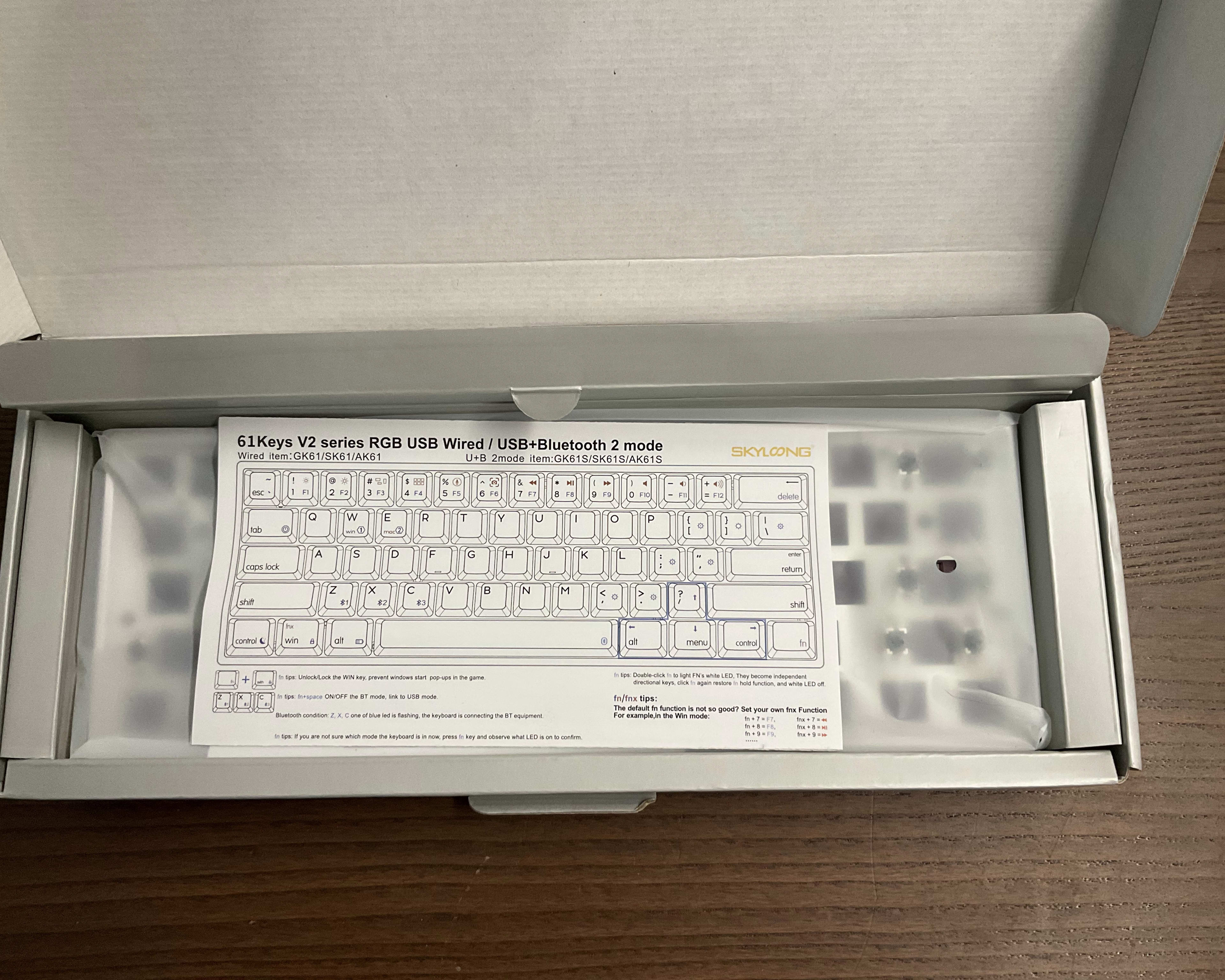 Skyloong GK61 Barebones Keyboard Kit