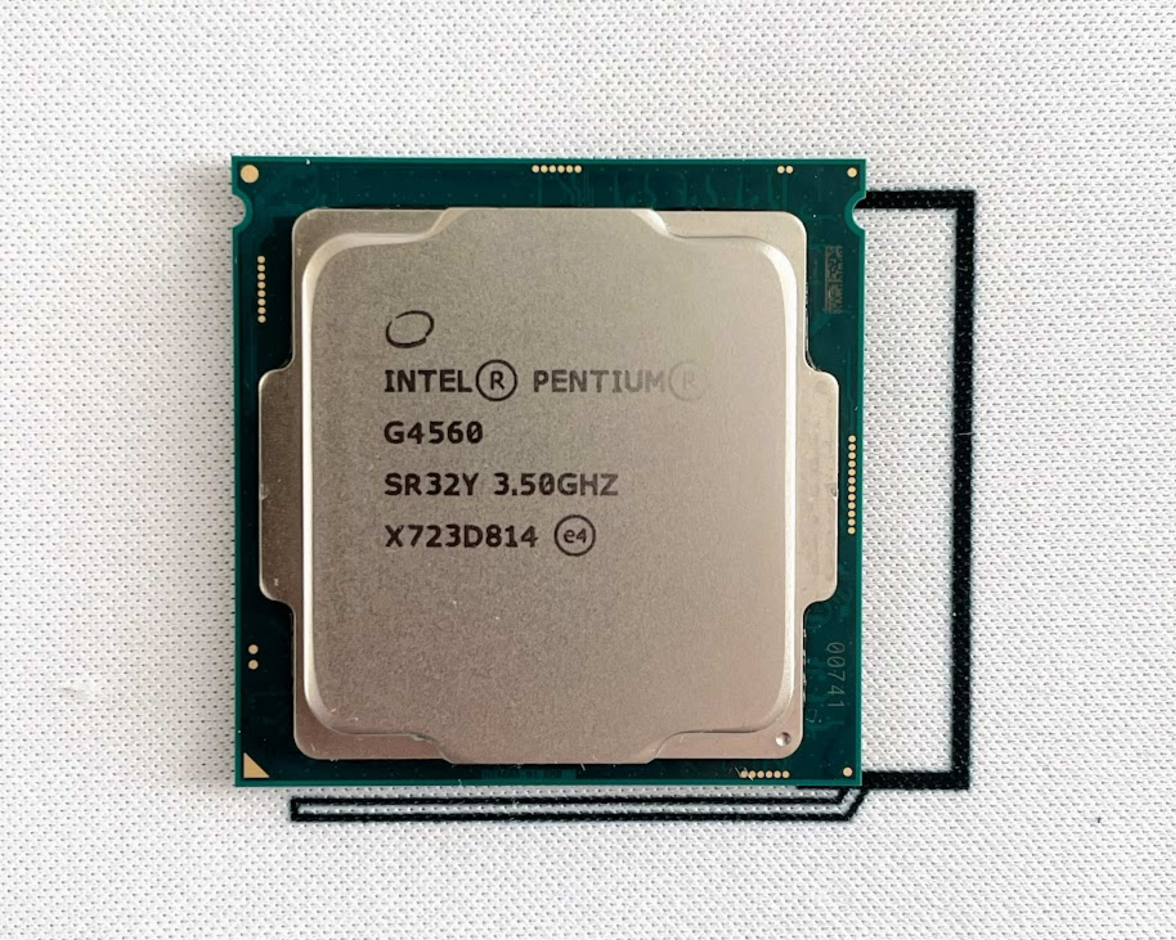 Intel Pentium G4560 3.50GHz Dual-Core 3MB LGA1151 CPU Processor SR32Y 54W
