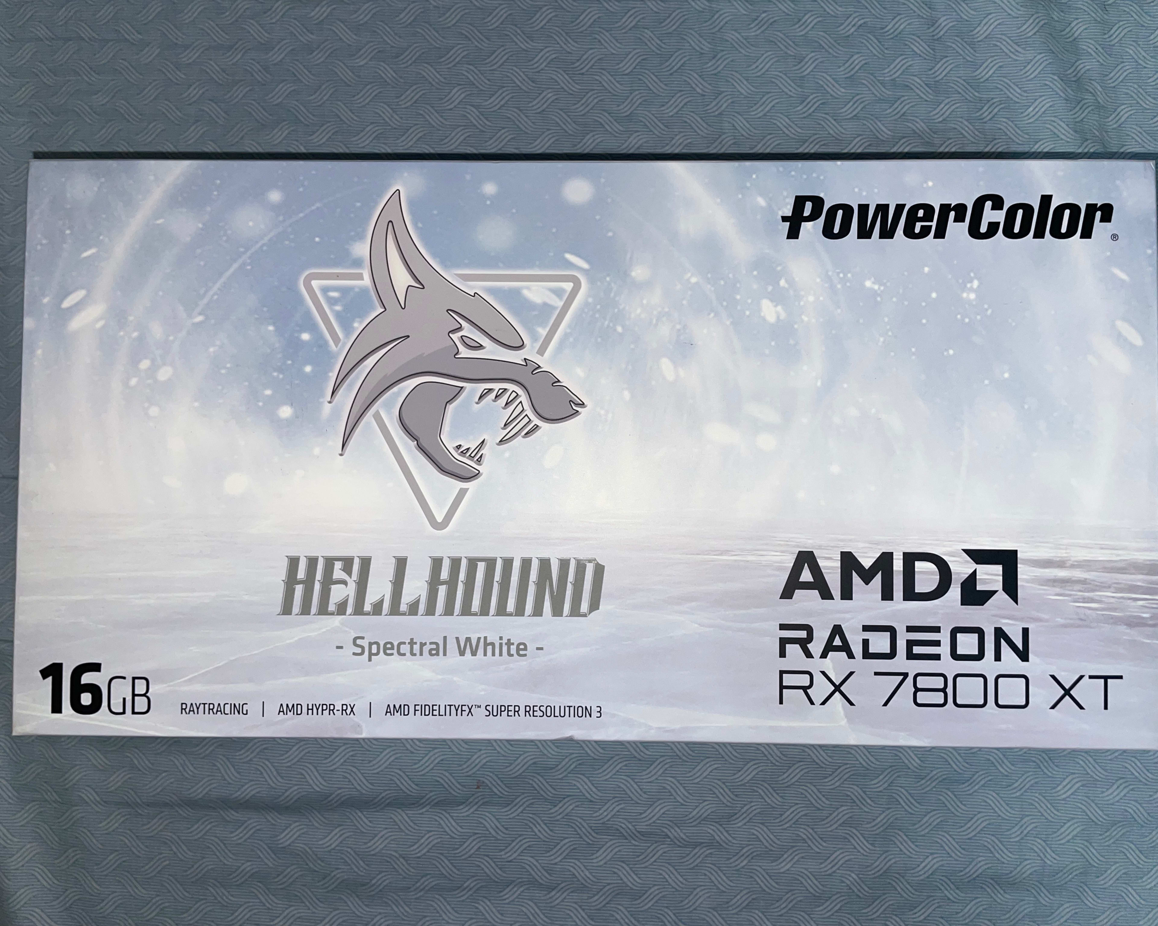 PowerColor Hellhound Spectral White RX 7800 XT