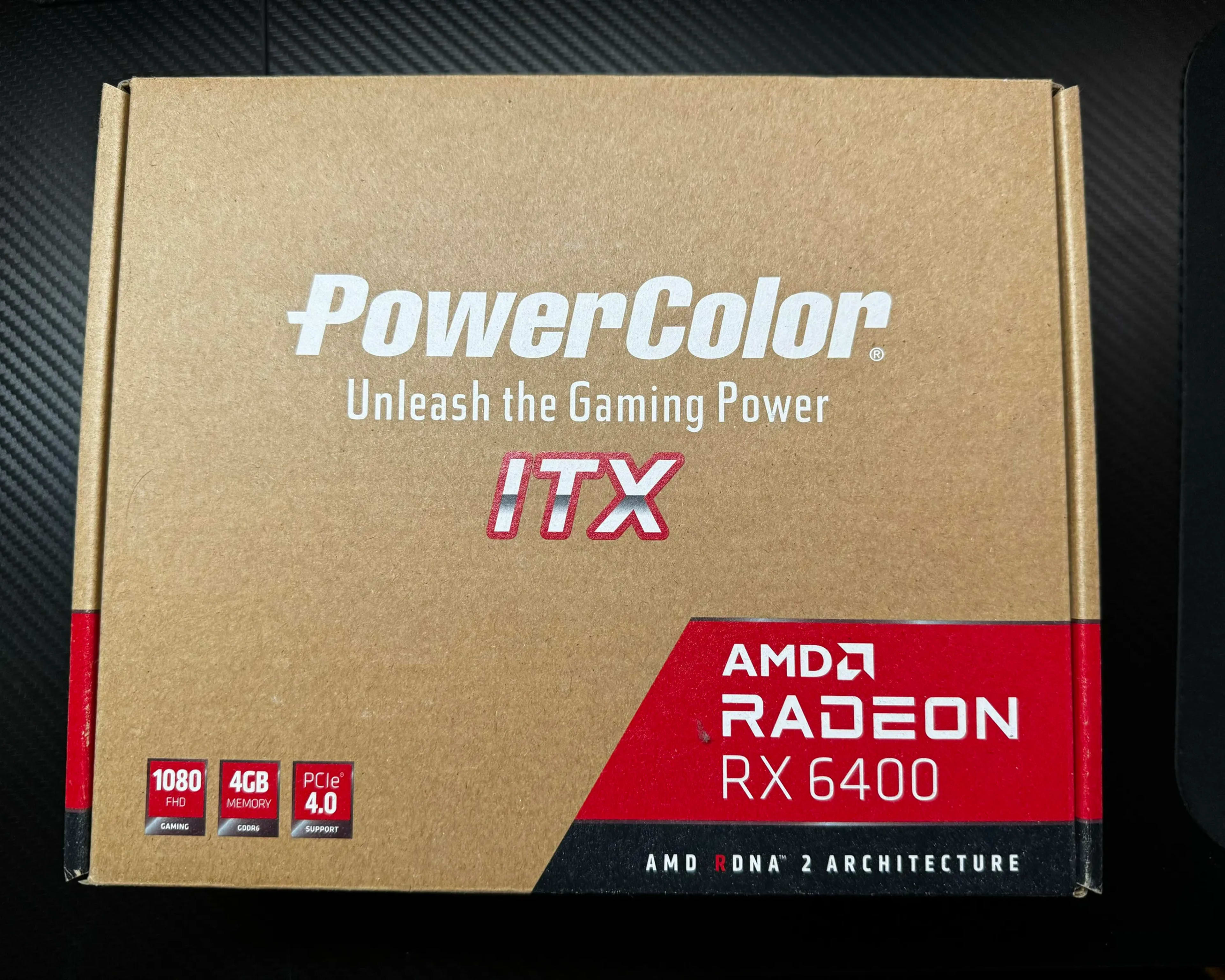 BNIB PowerColor AMD Radeon RX 6400 ITX Graphics Card with 4GB GDDR6 Memory