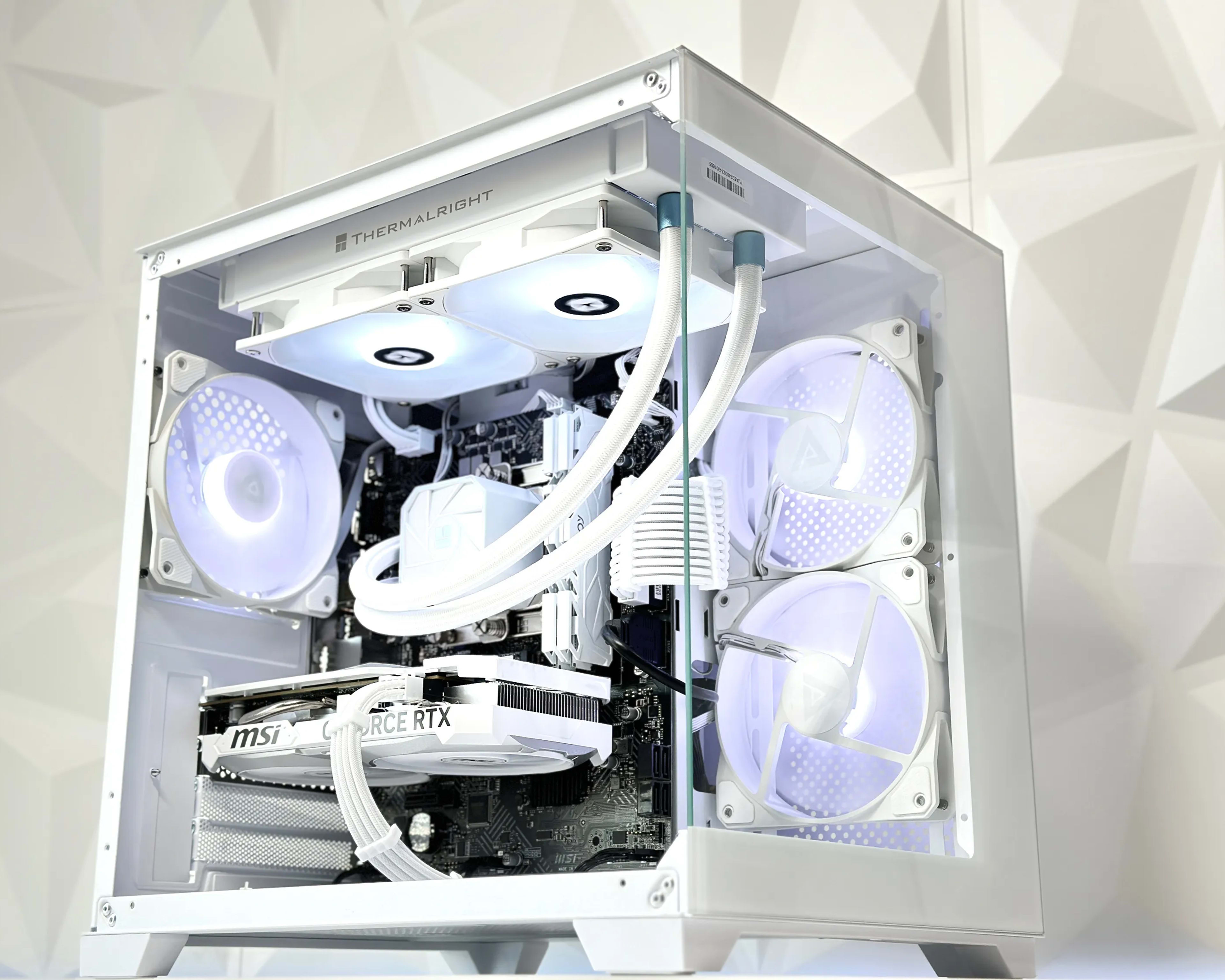 Liquid Cooled Gaming PC❄️Nvidia RTX 4060 8GB❄️Intel 13100F❄️16GB DDR4❄️1TB NVME