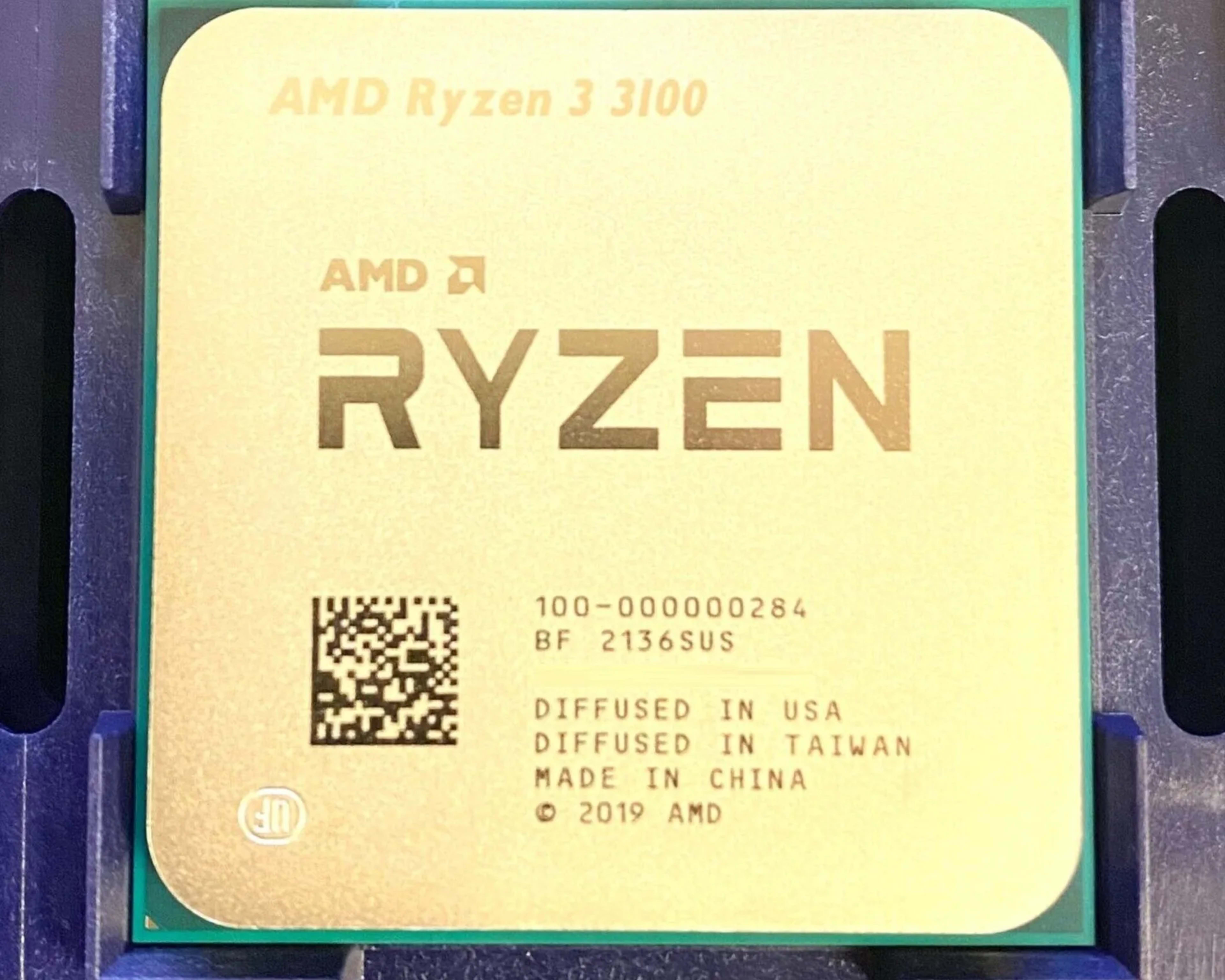 Ryzen 3 3100 3.6ghz 4 core CPU [UNTESTED]