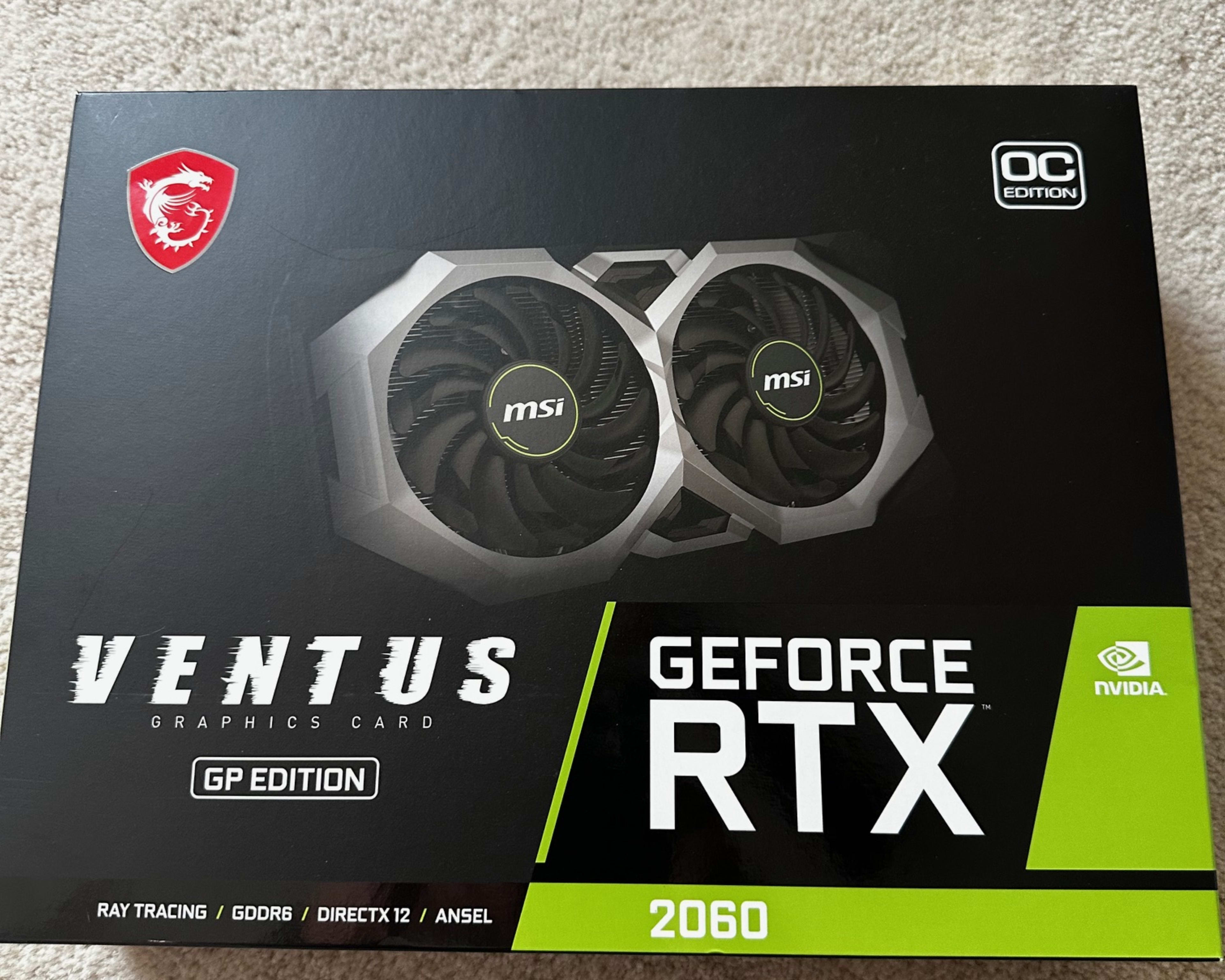 GeForce RTX 2060 VENTUS GP OC 6G