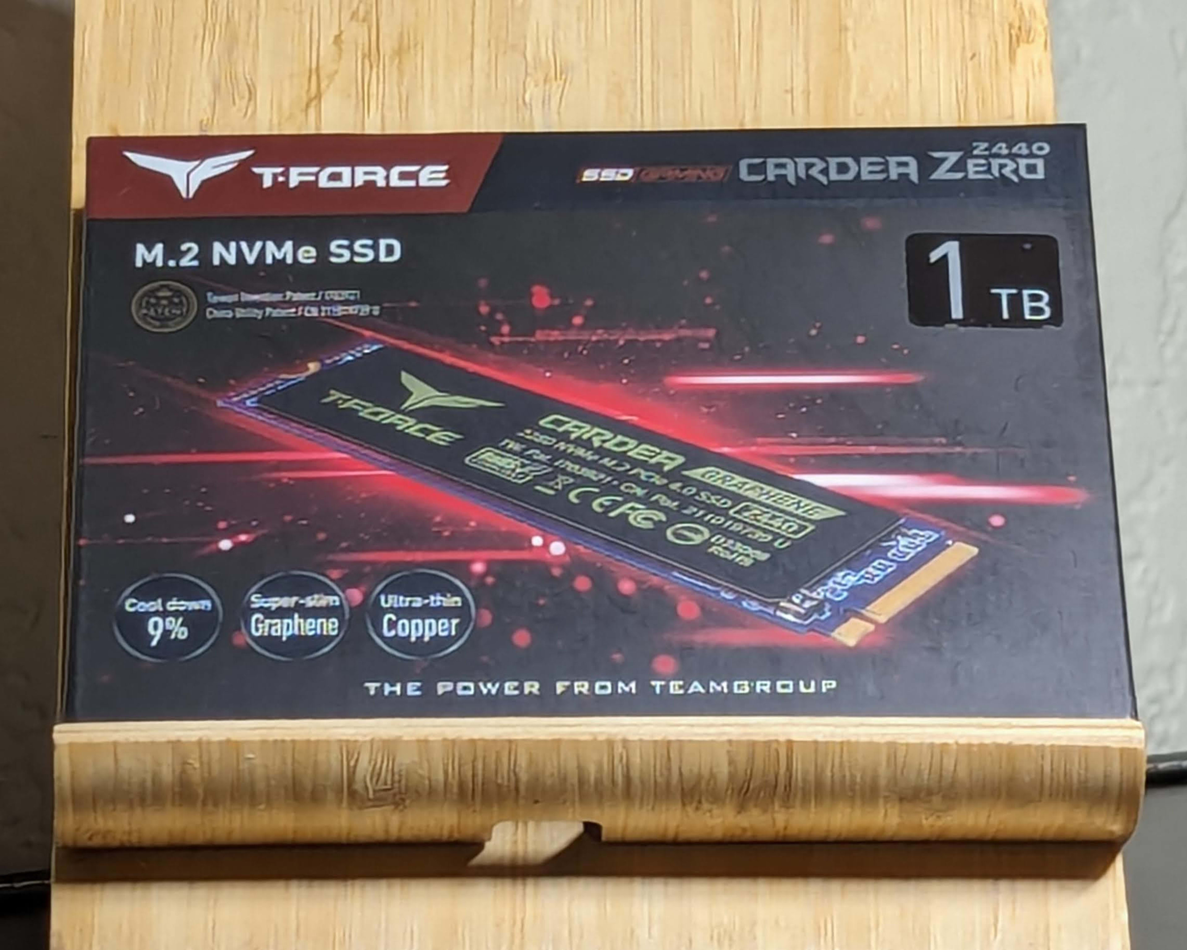 NEW TeamGroup Cardea Zero Z440 Graphene 1 TB M.2-2280 PCIe 4.0 X4 NVME SSD
