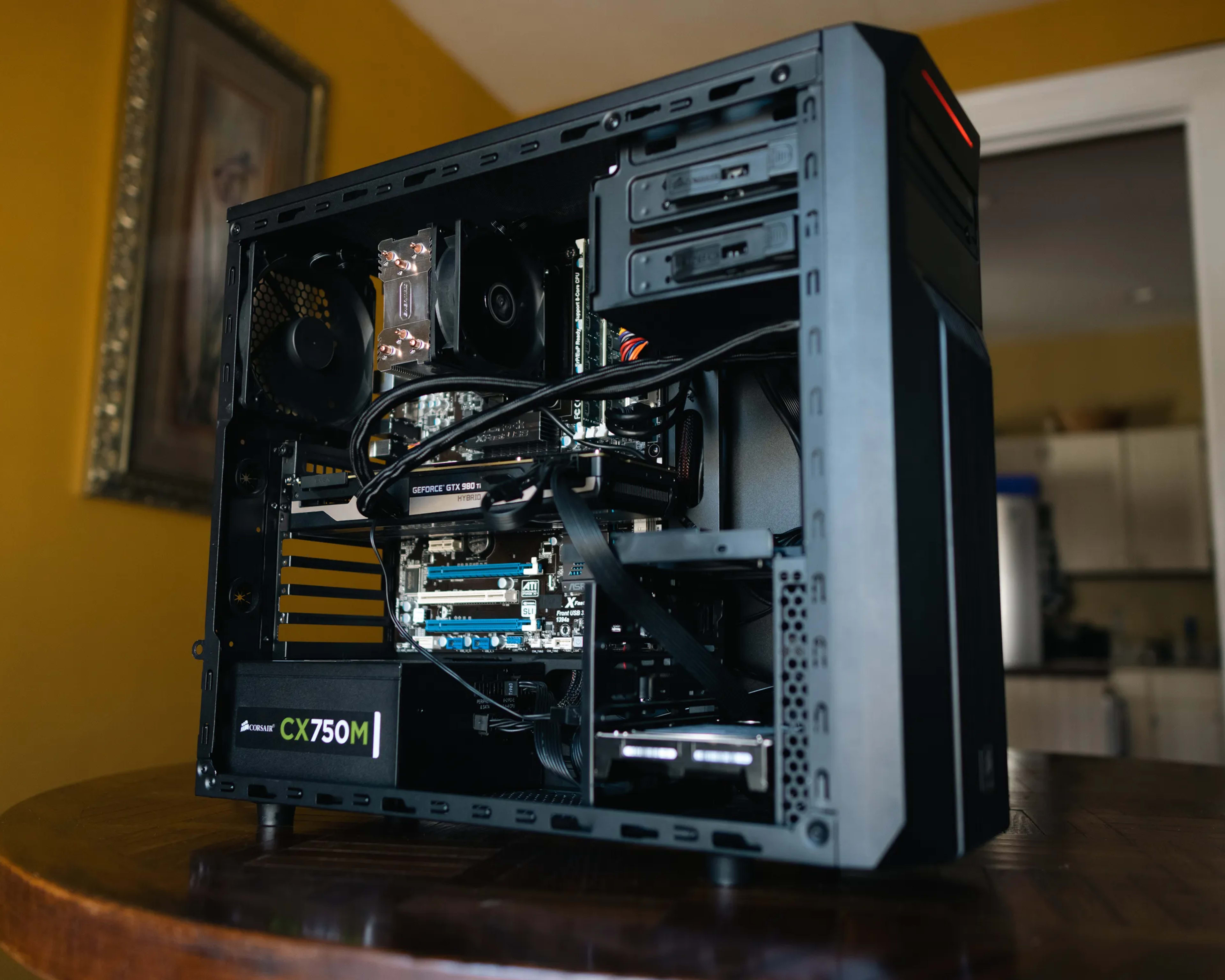 Budget Beast Gaming PC w/ Water Cooled GTX 980TI & 8-Core Processor