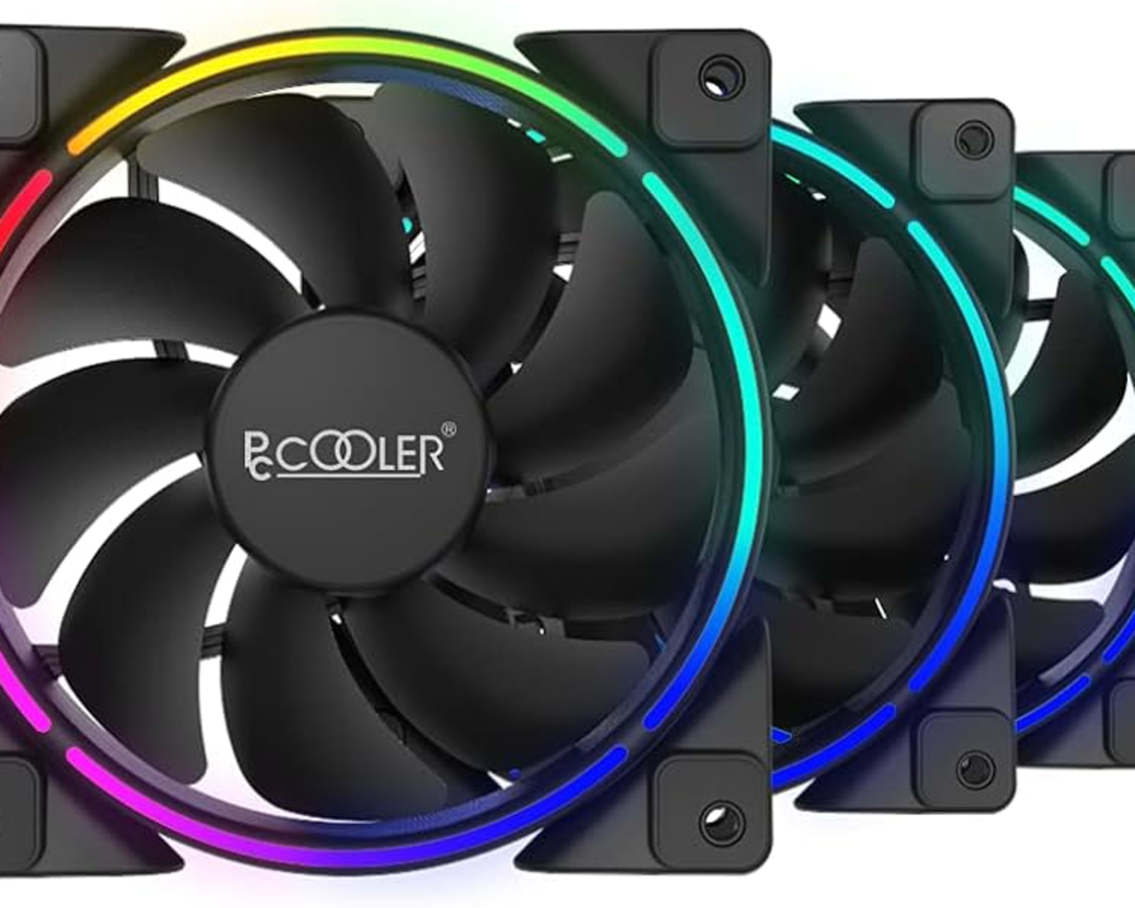 PCCooler Corona RGB Fans x6 (controller and cables incl.)