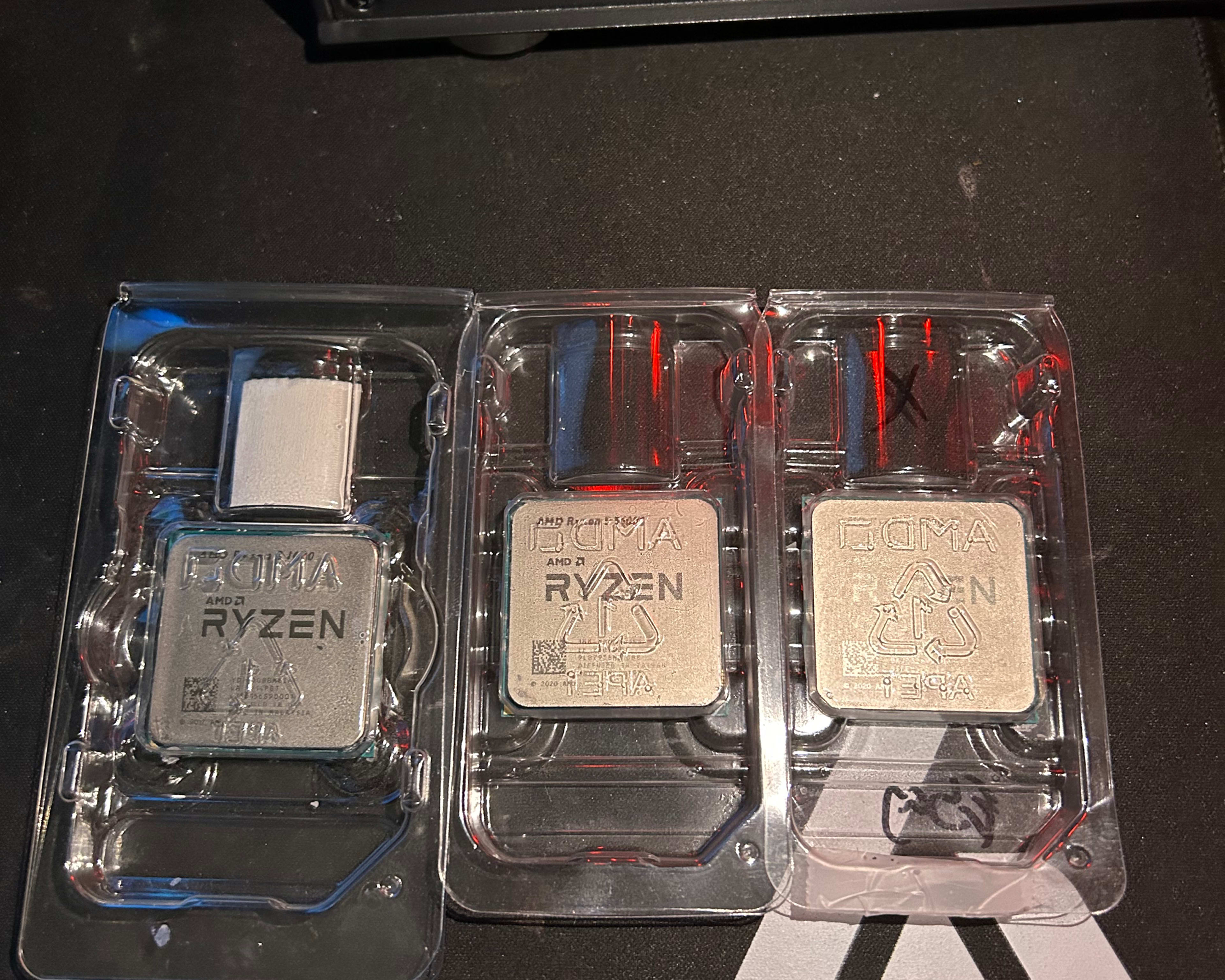 Lot Of 3 Ryzen CPU’s