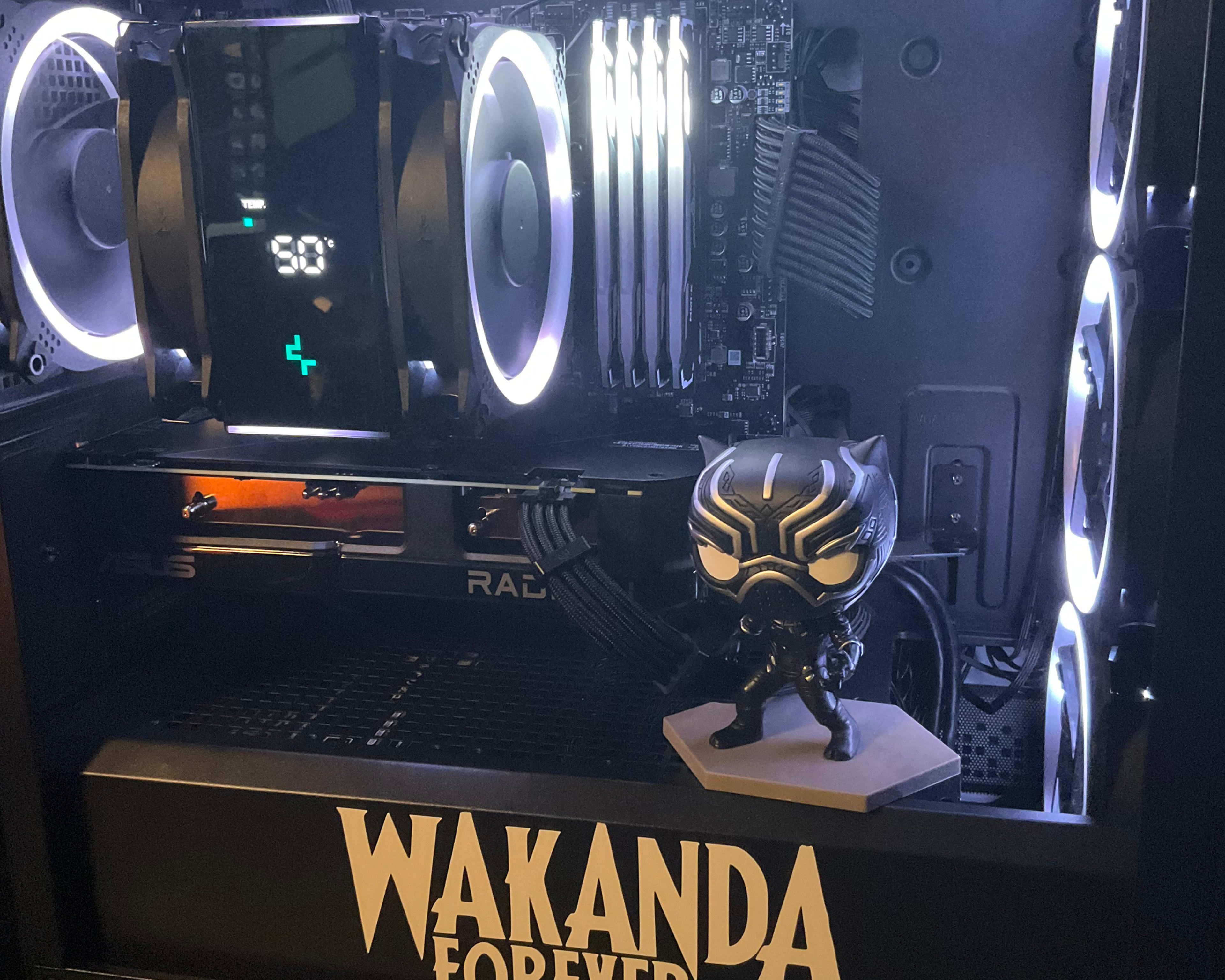 🐆PRO LEVEL BLACK⚫️PANTHER GAMING PC⚫️