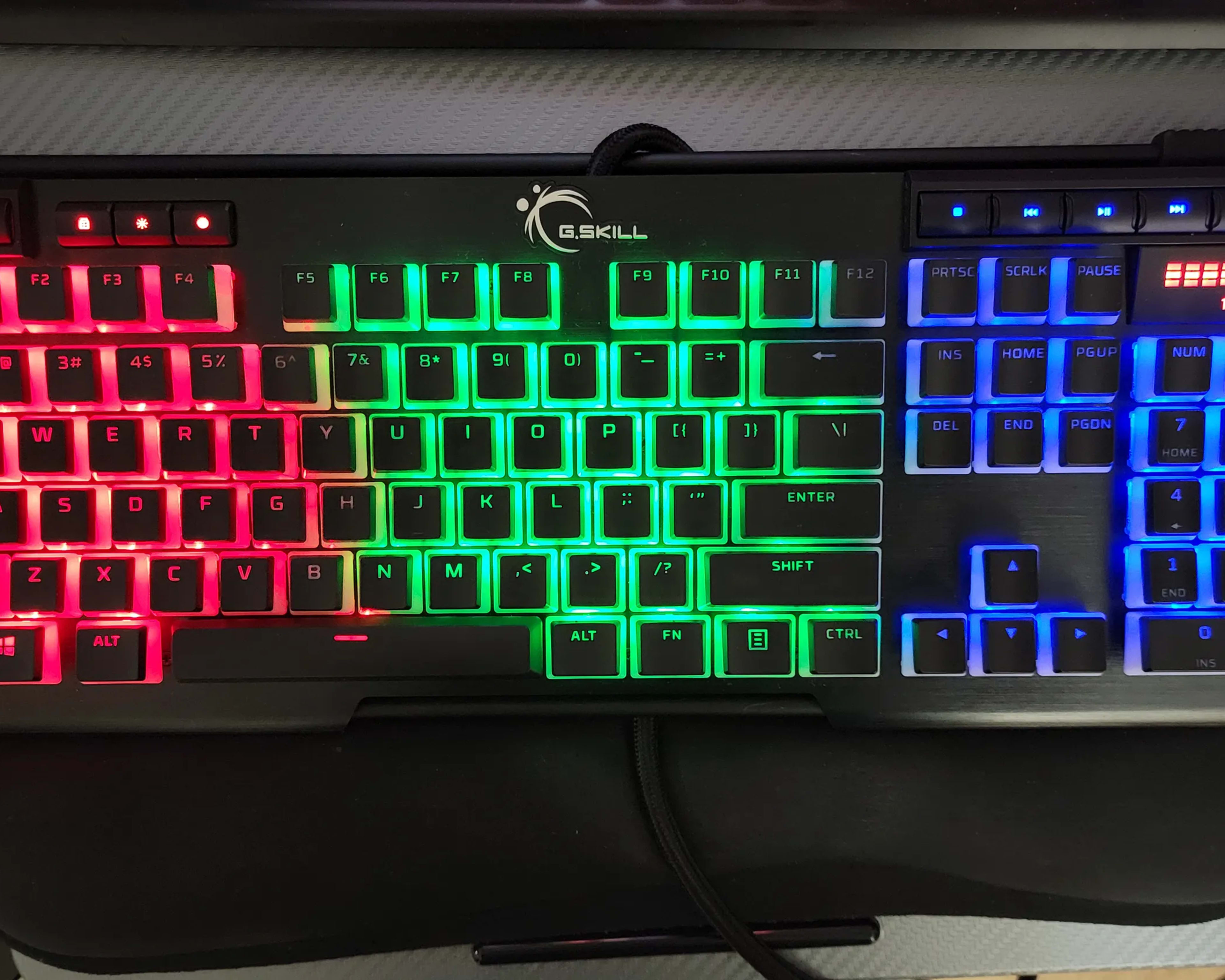 G Skill KM780 RGB Cherry MX Brown Keyboard