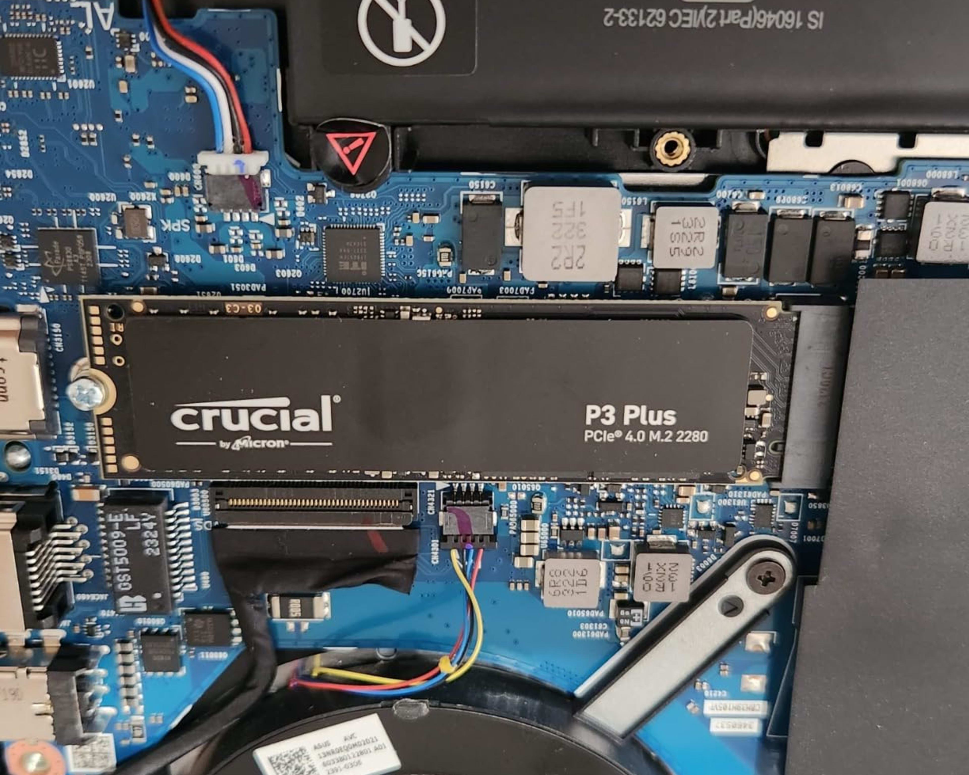 2TB Crucial P3 Plus M.2 NVME (PCIe 4.0 x4)