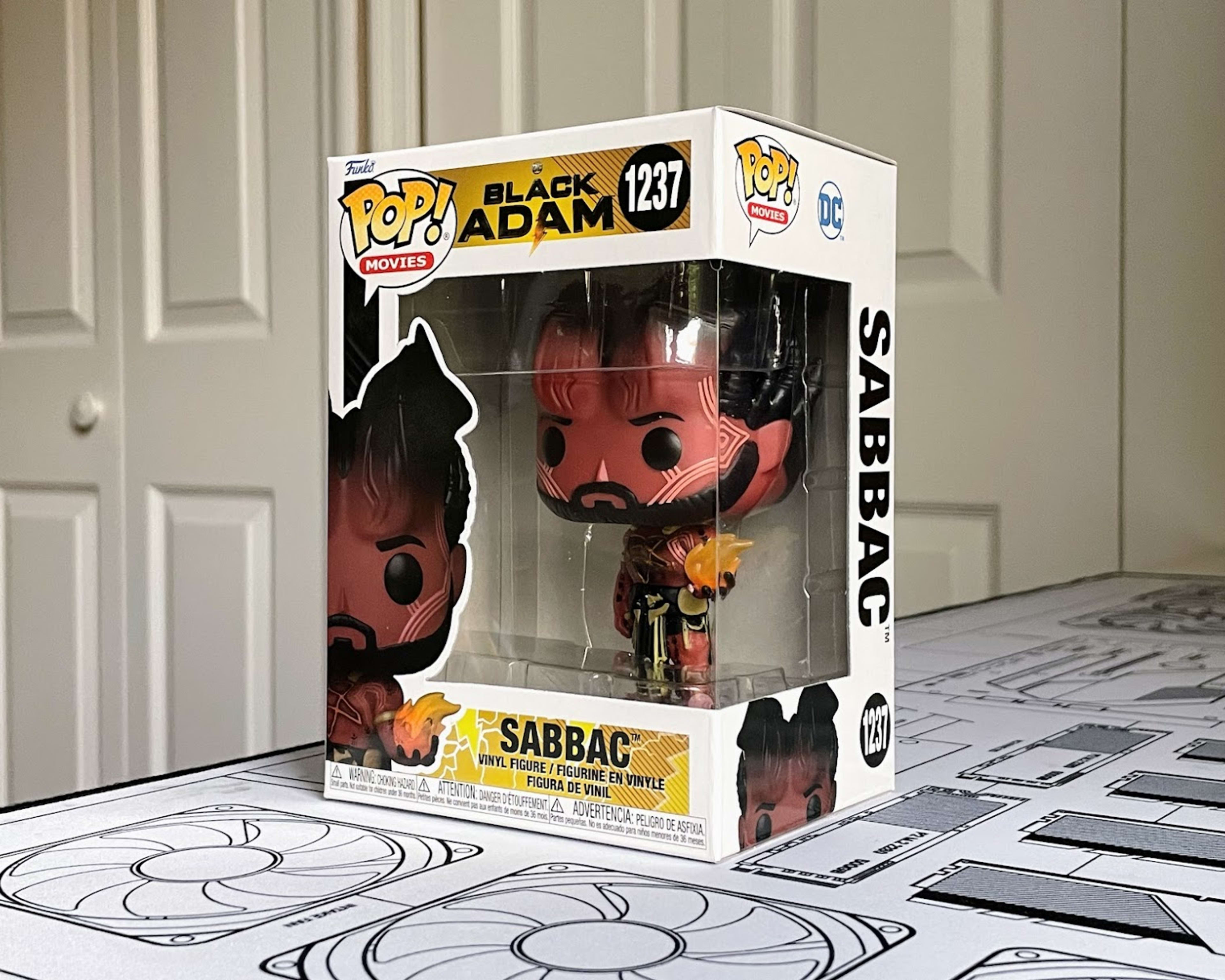 Funko Pop! Movies: Black Adam - Sabbac