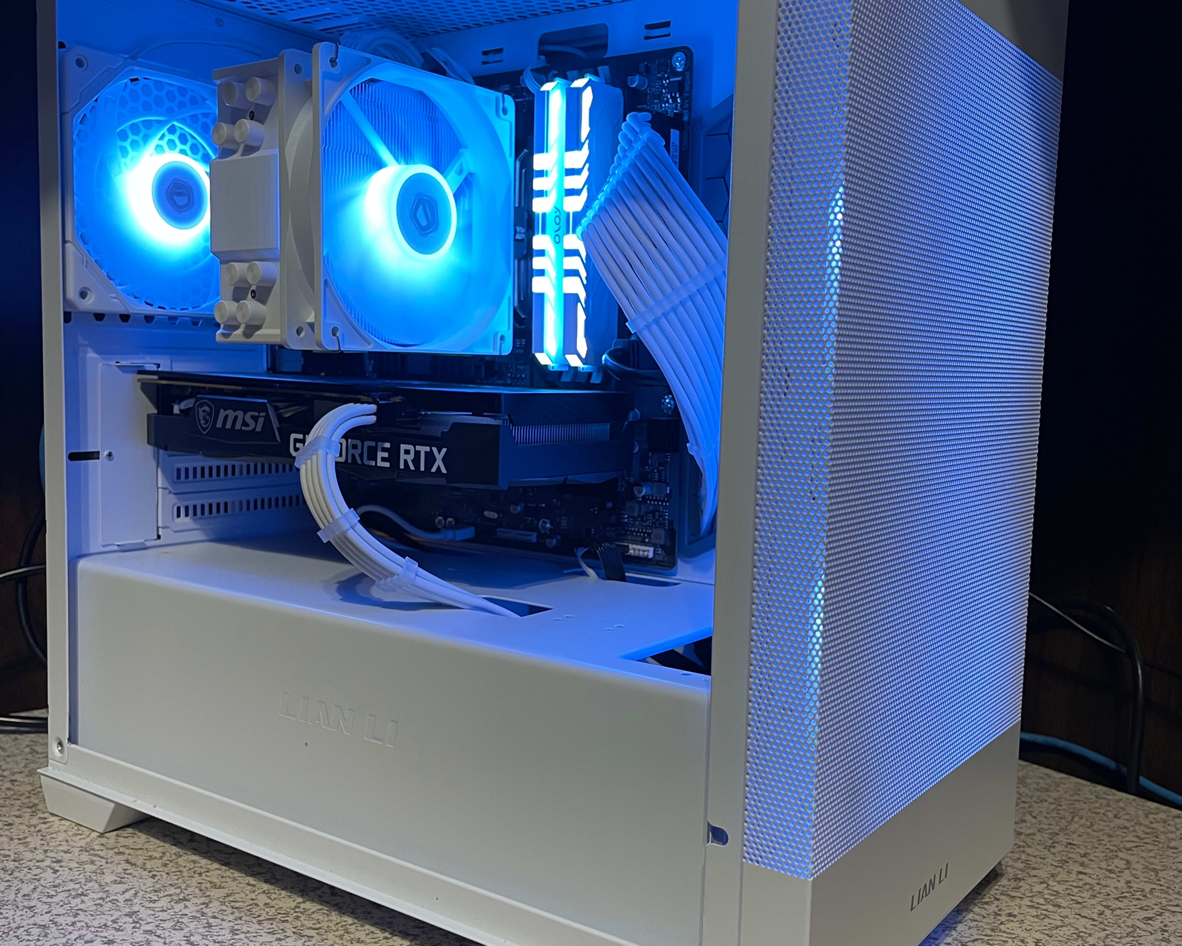 | Ice Saber | RTX 3060ti / i3 12100f | New Build |