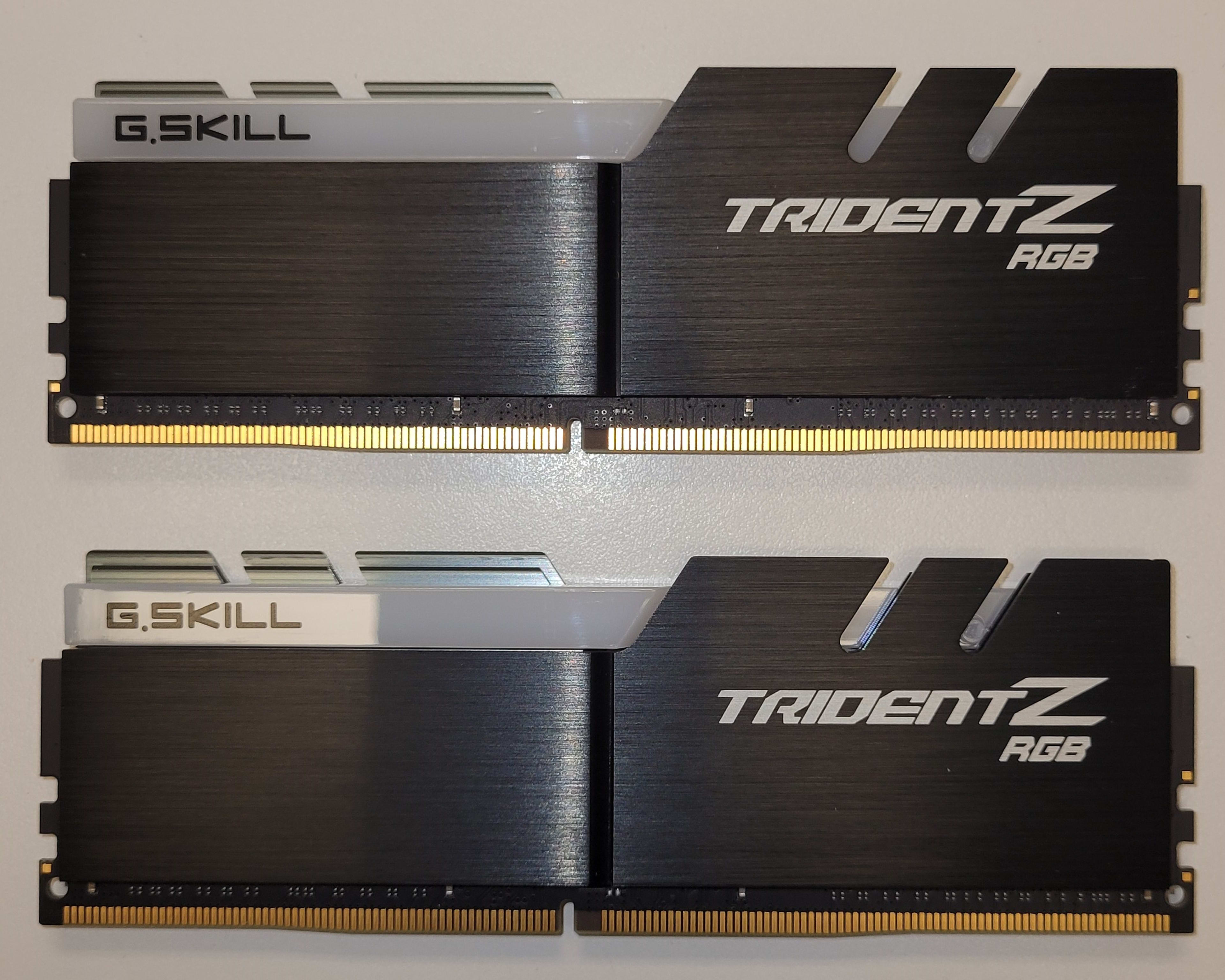 G.SKILL Trident Z RGB 32GB, DDR4 3600, CL16, (2 x 16GB kit)