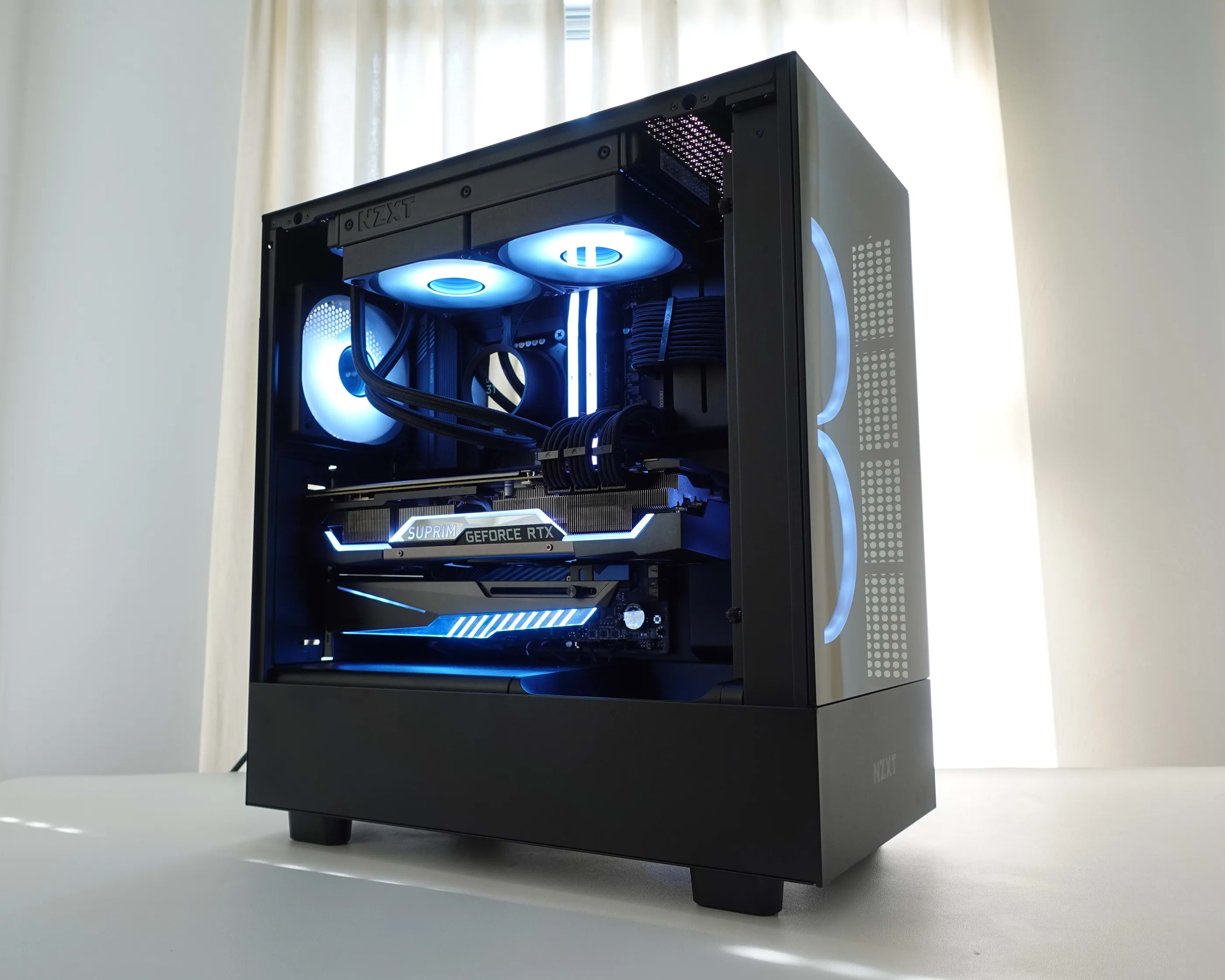 ⚫️🧊 High-End 4K/1440p Gaming PC Intel Core i7-12700KF DDR5 MSI SUPRIM RTX 3080 1TB NVMe Windows 11