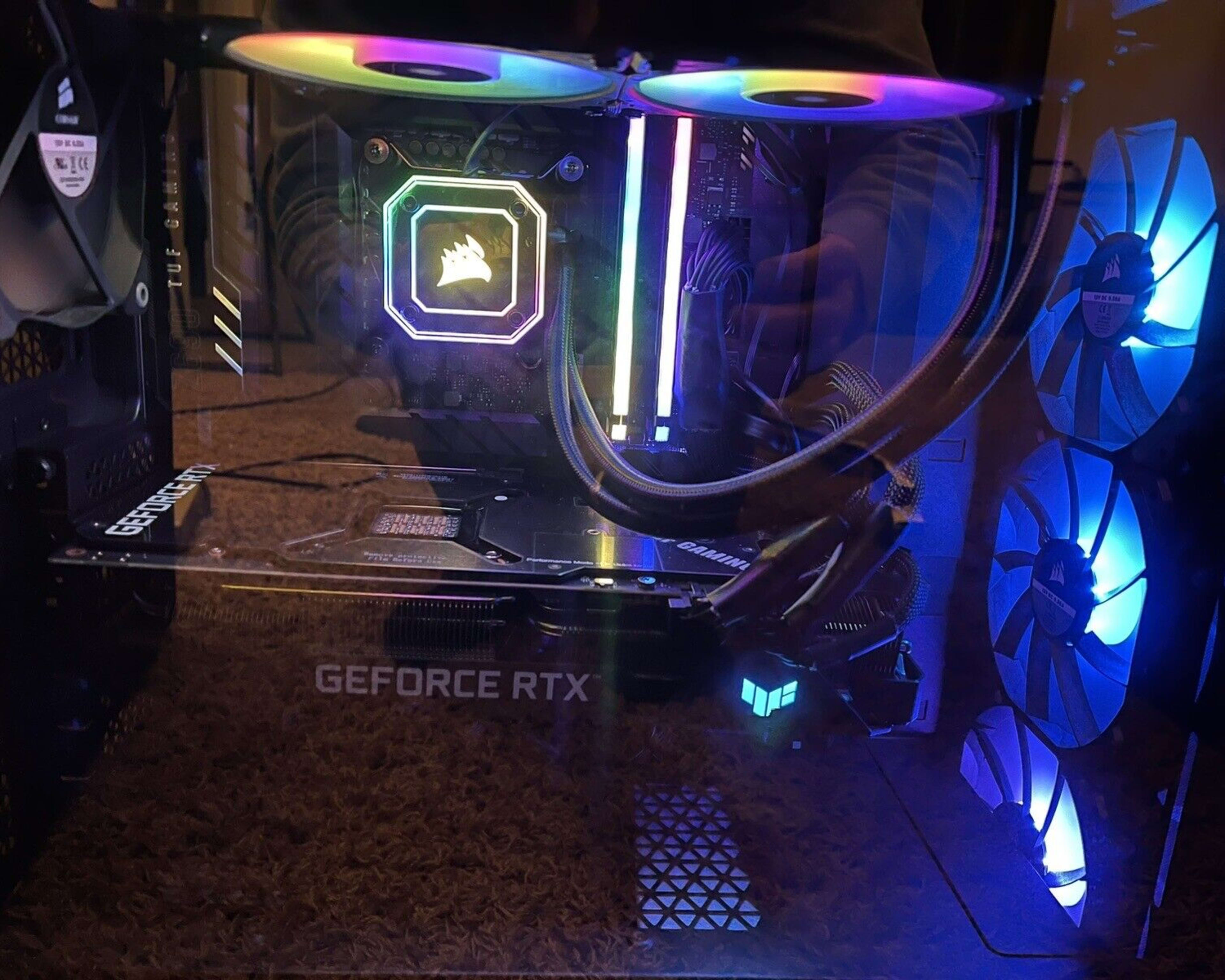 Gaming PC Build RTX 3080 GPU Core i7 CPU 32GB DDR5 Ram 6000 MHz