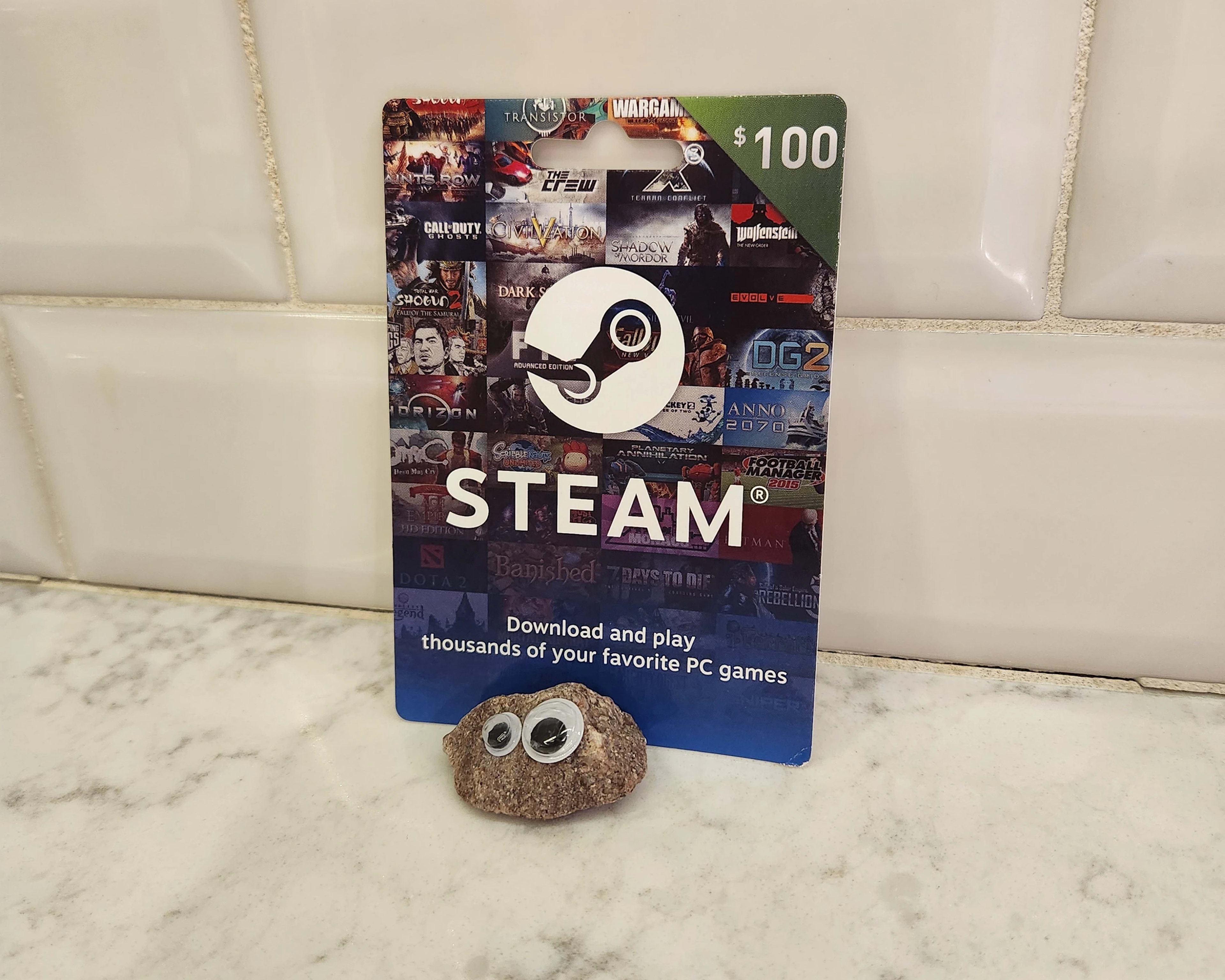 $100 Steam Wallet Card