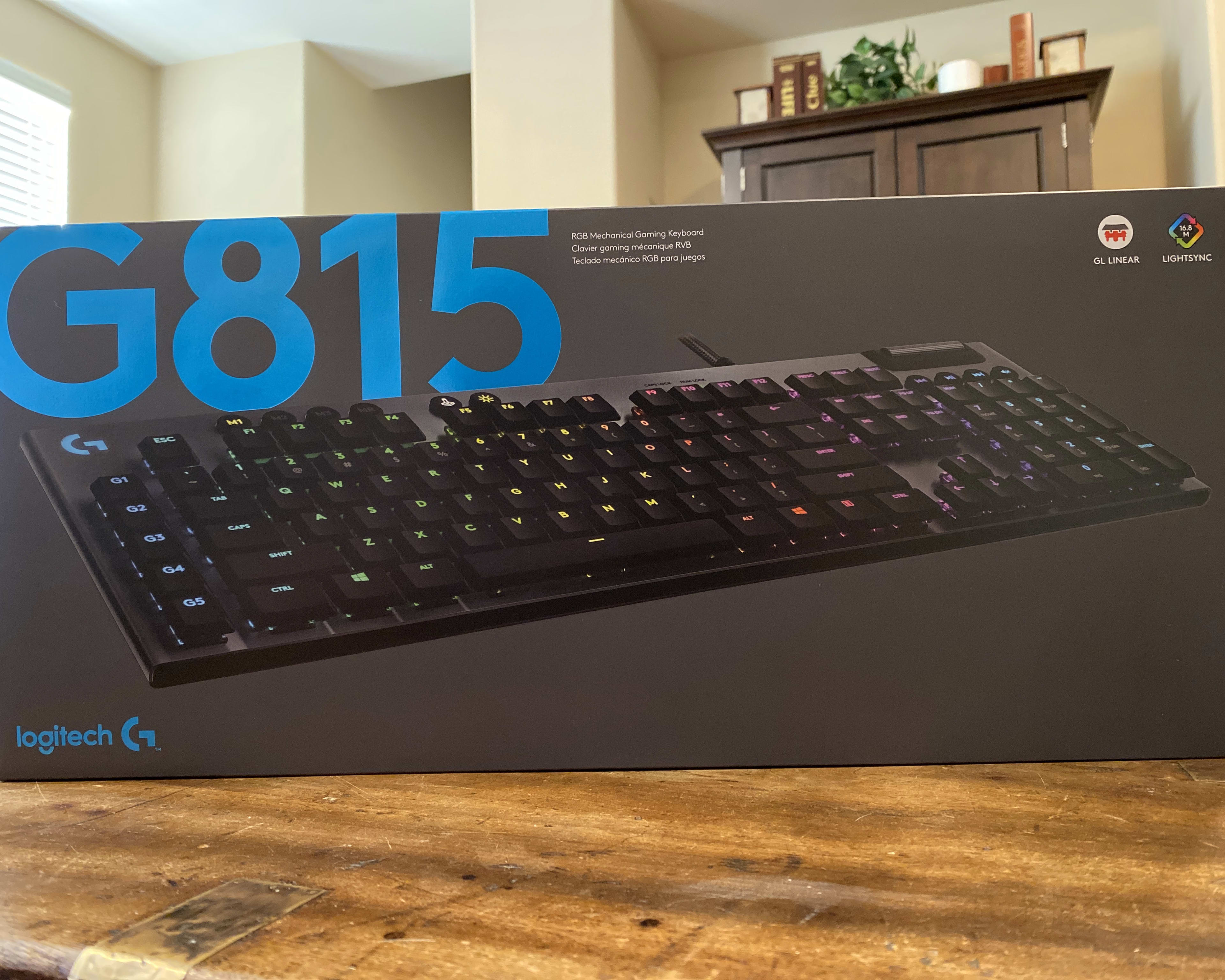 Brand New Logitech G815 Linear Wired RGB Keyboard