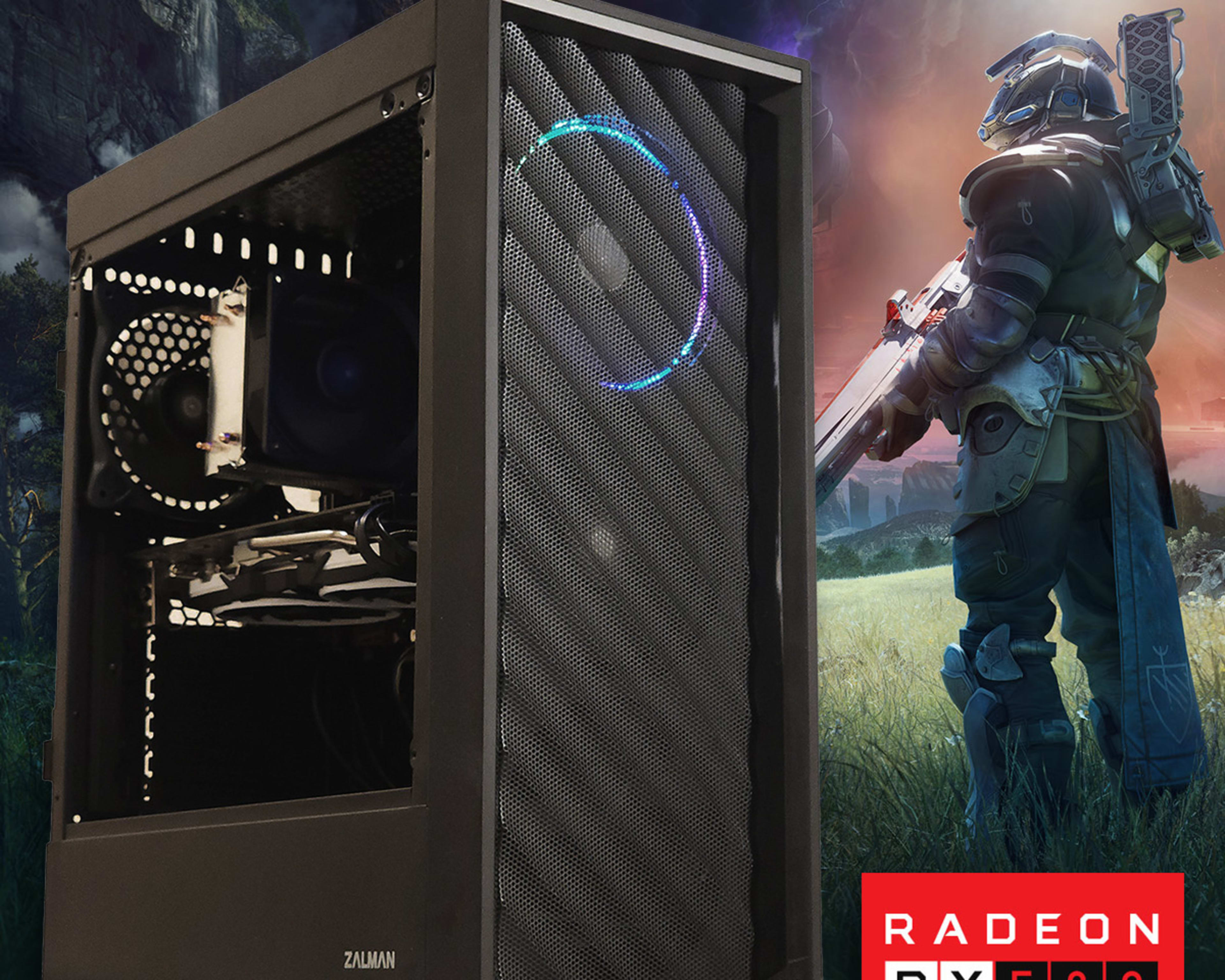 💯 Best Value Gaming PC | AMD RADEON RX 580, INTEL 8-CORE CPU, 16GB RAM, 256GB M.2 SSD, WIFI & BT