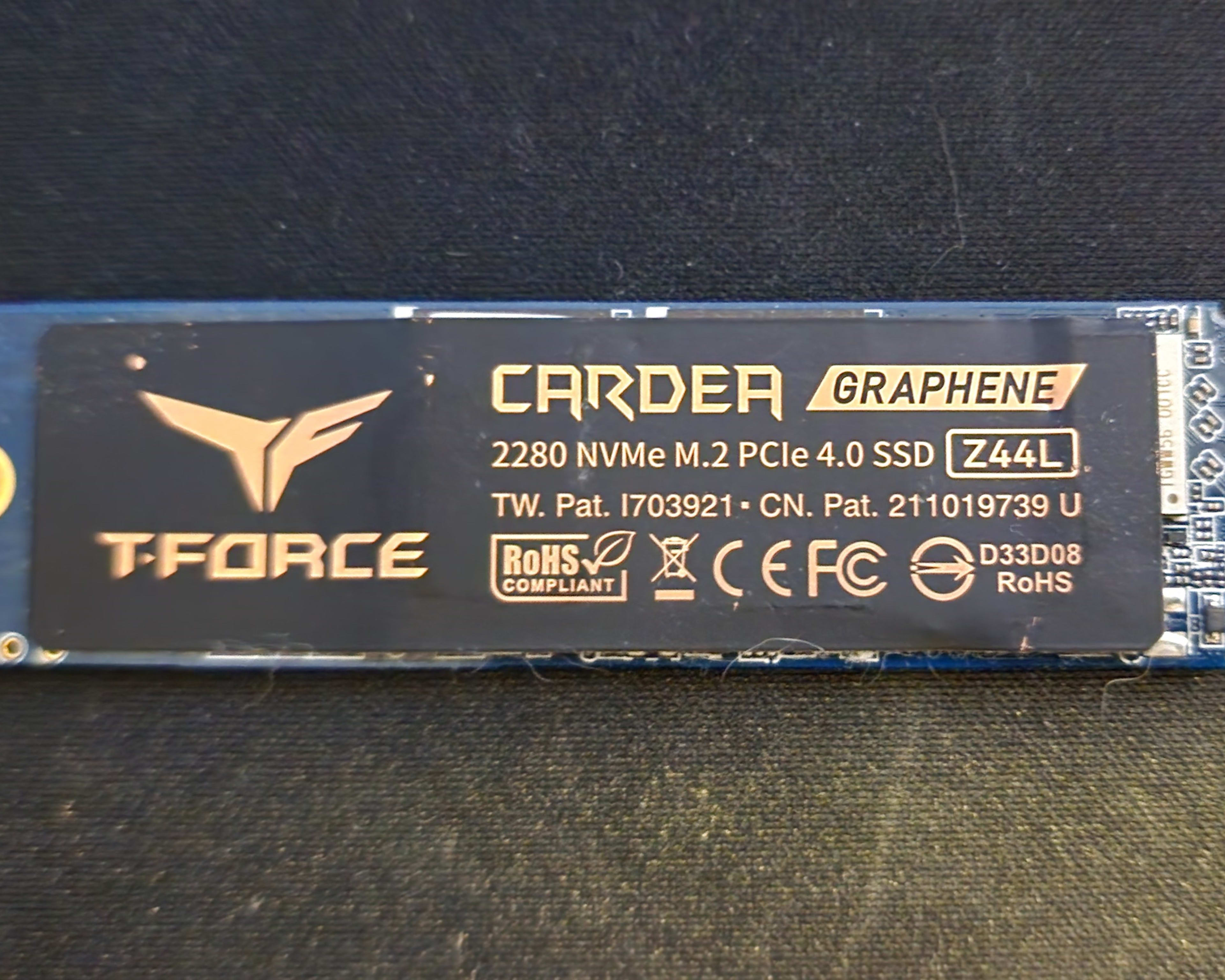 Tforce CARDEA Z44L 1 tb M.2 PCIe SSD x 2