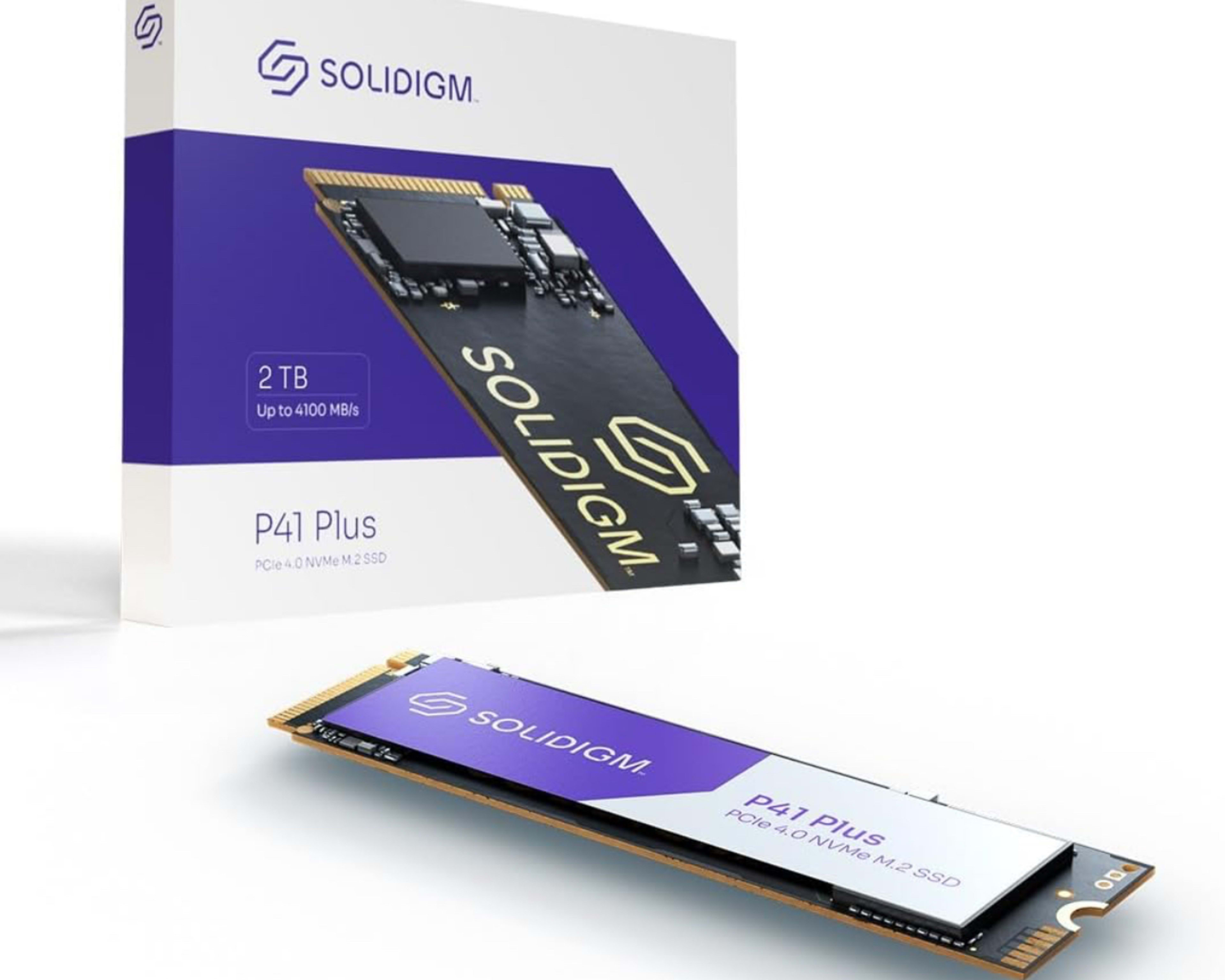 2TB Solidigm P41 Plus PCIe GEN 4 NVMe 4.0 x4 M.2 2280 3D NAND