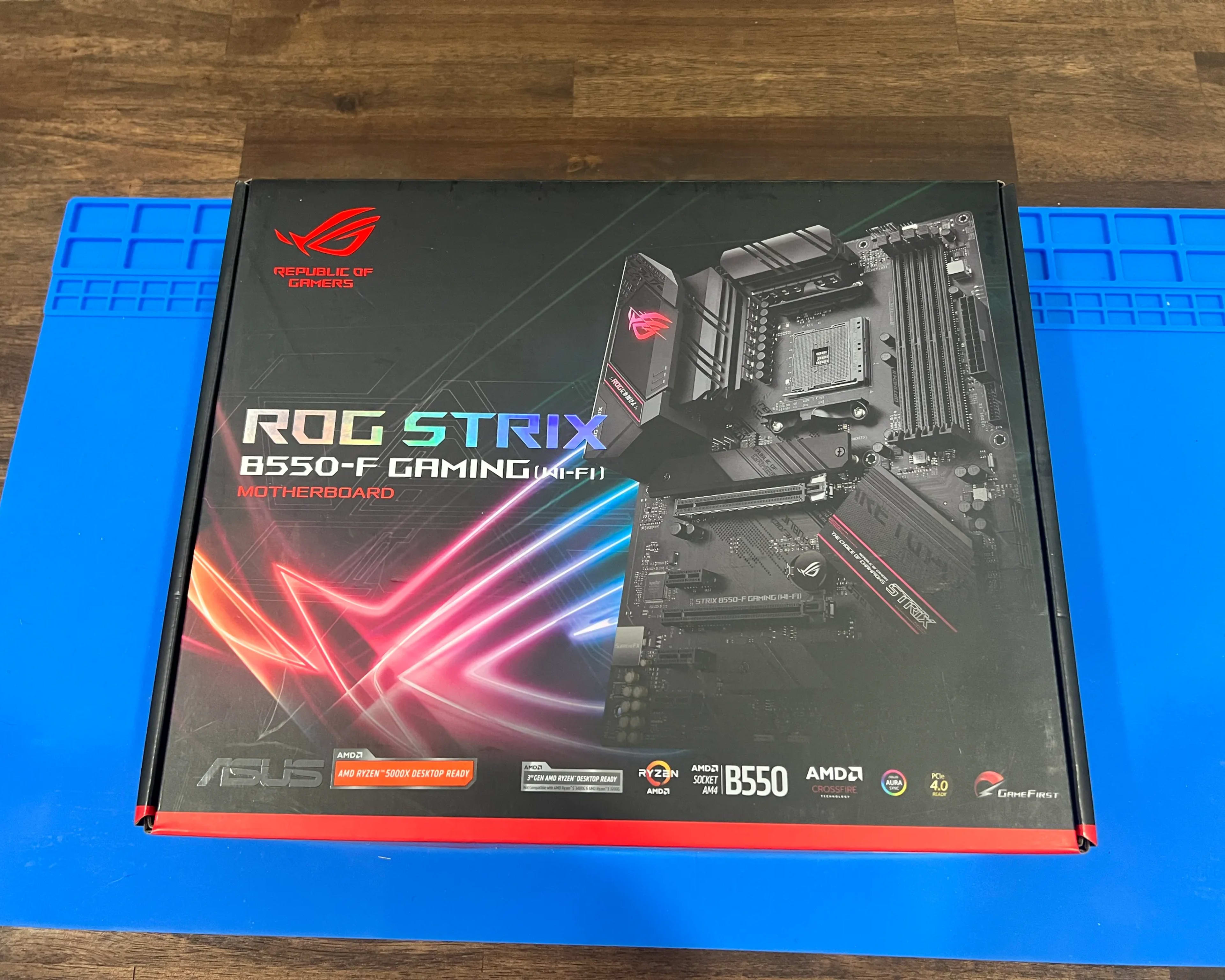 CPU Ryzen 5800X+ROG STRIX B550-F wifi +32GB ROG STRIX B550-F GAMING (WI-FI) | Motherboards | ROG United