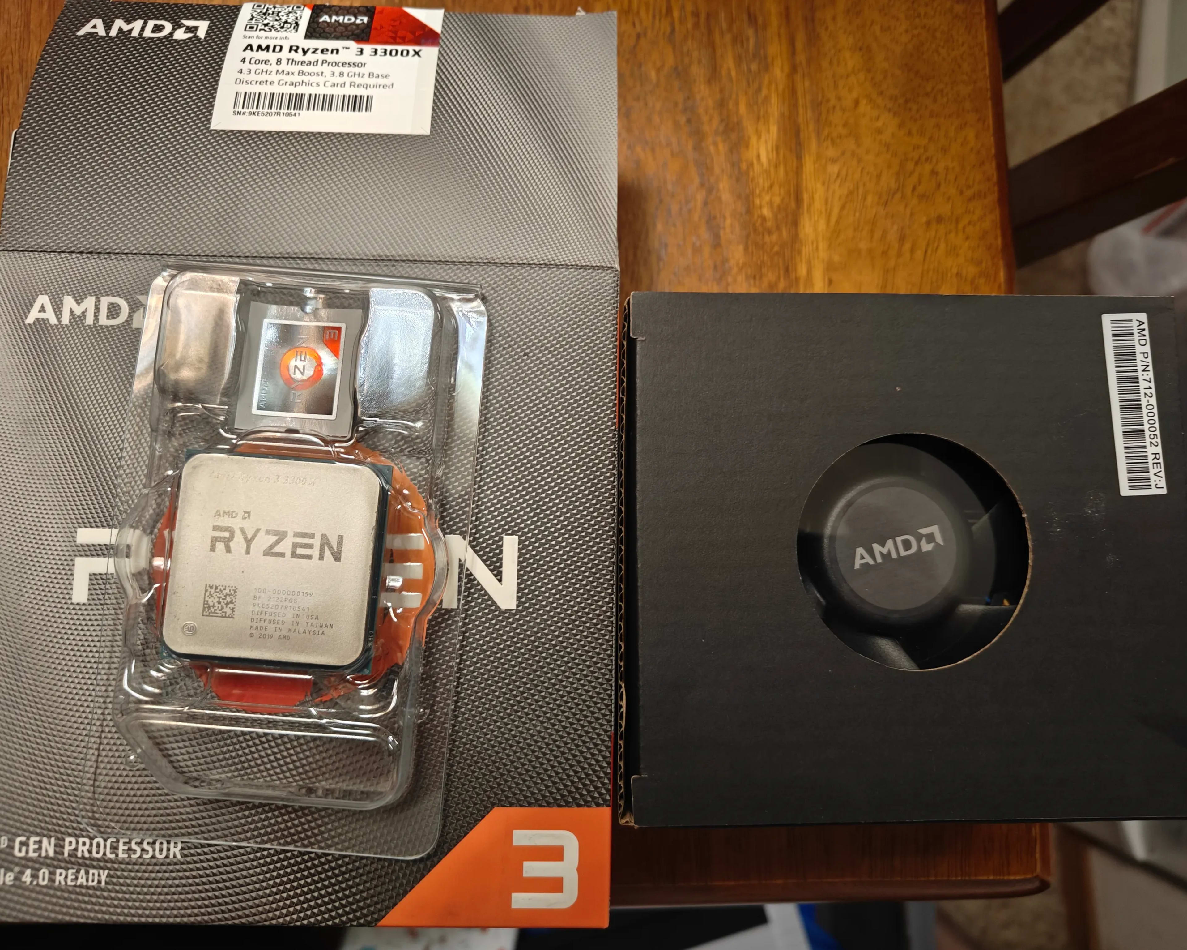 Like New Ryzen 3300x