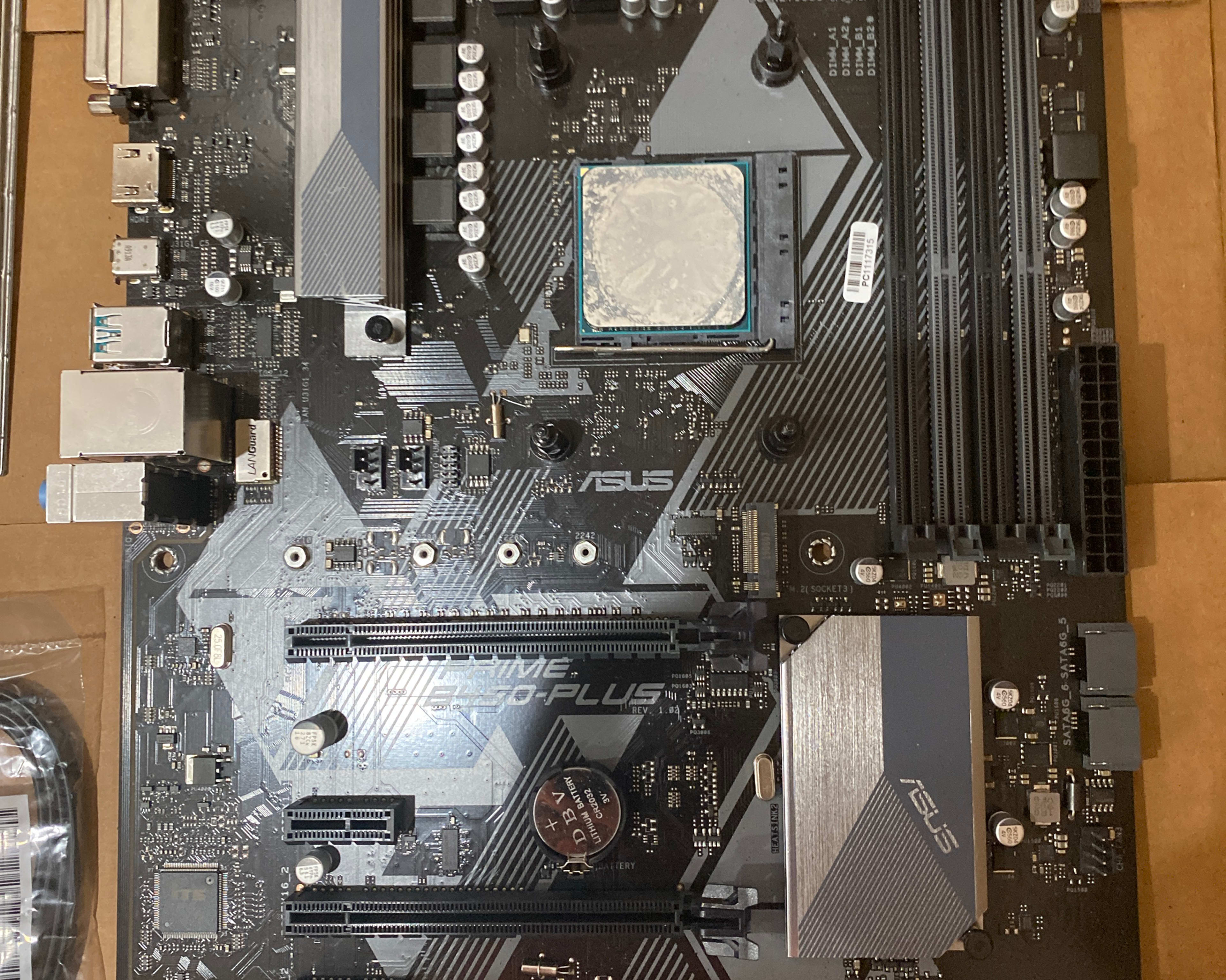 Asus prime B450 motherboard am4