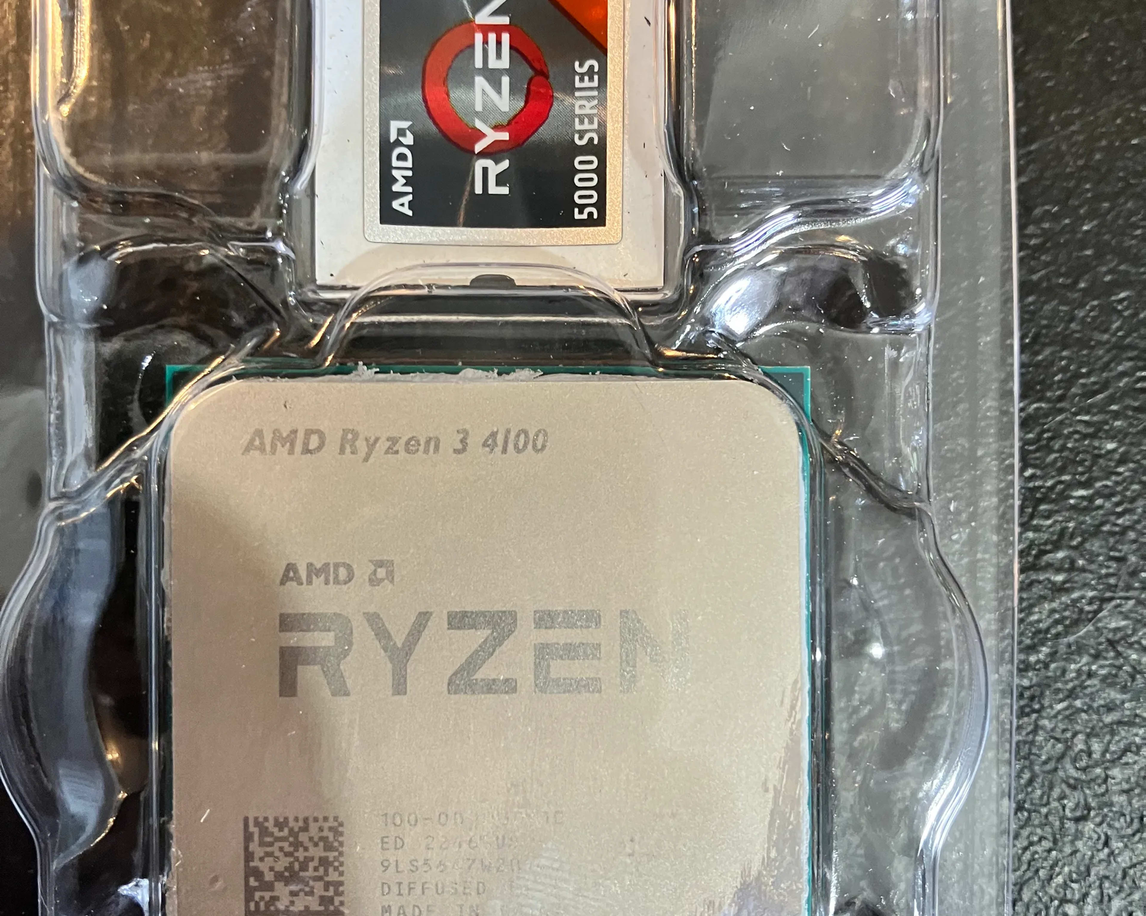 AMD Ryzen 3 4100 4 Core 8 Thread W/Out CPU cooler
