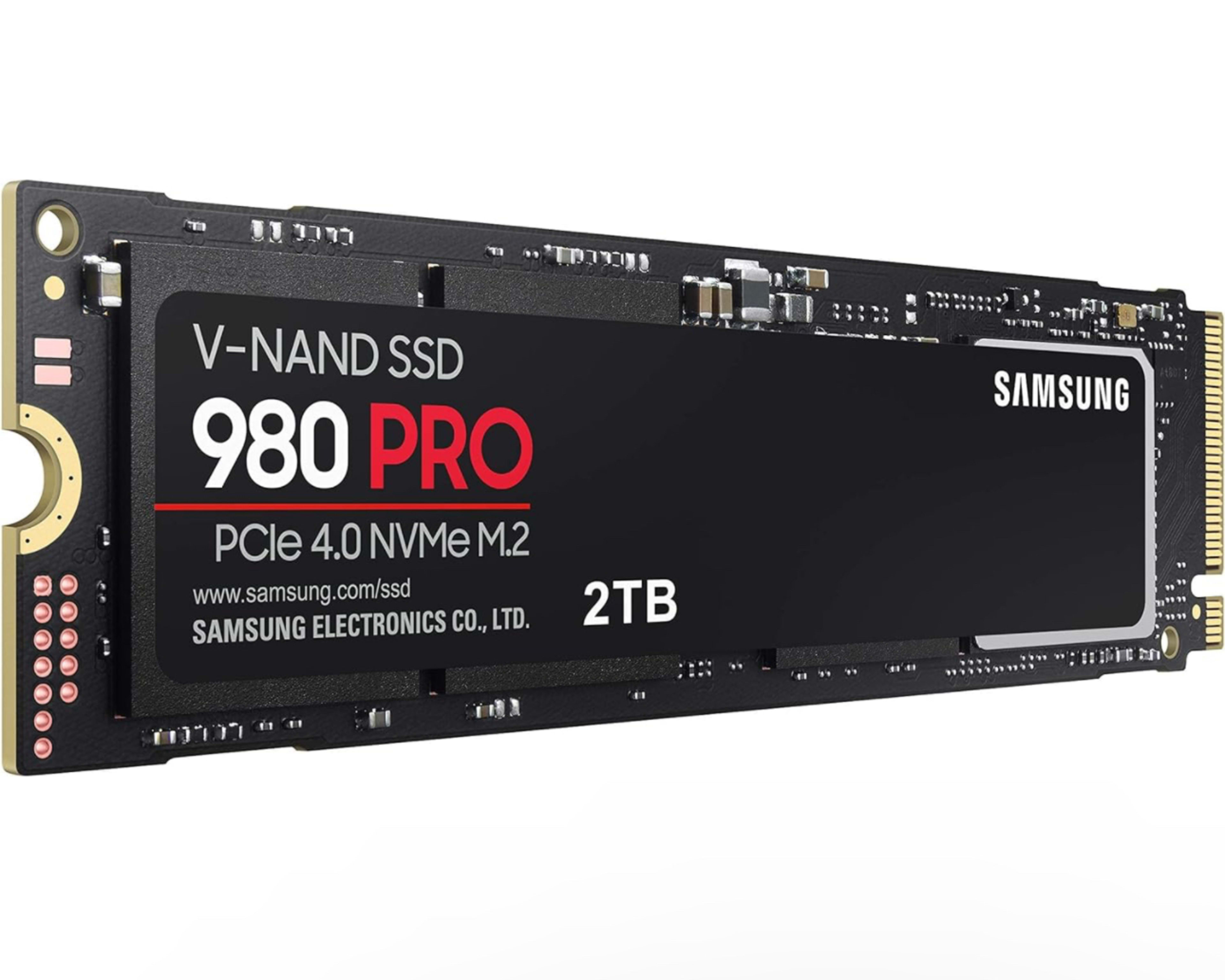 2TB SAMSUNG 980 PRO SSD PCIe NVMe Gen 4 Gaming M.2 Internal Solid State
