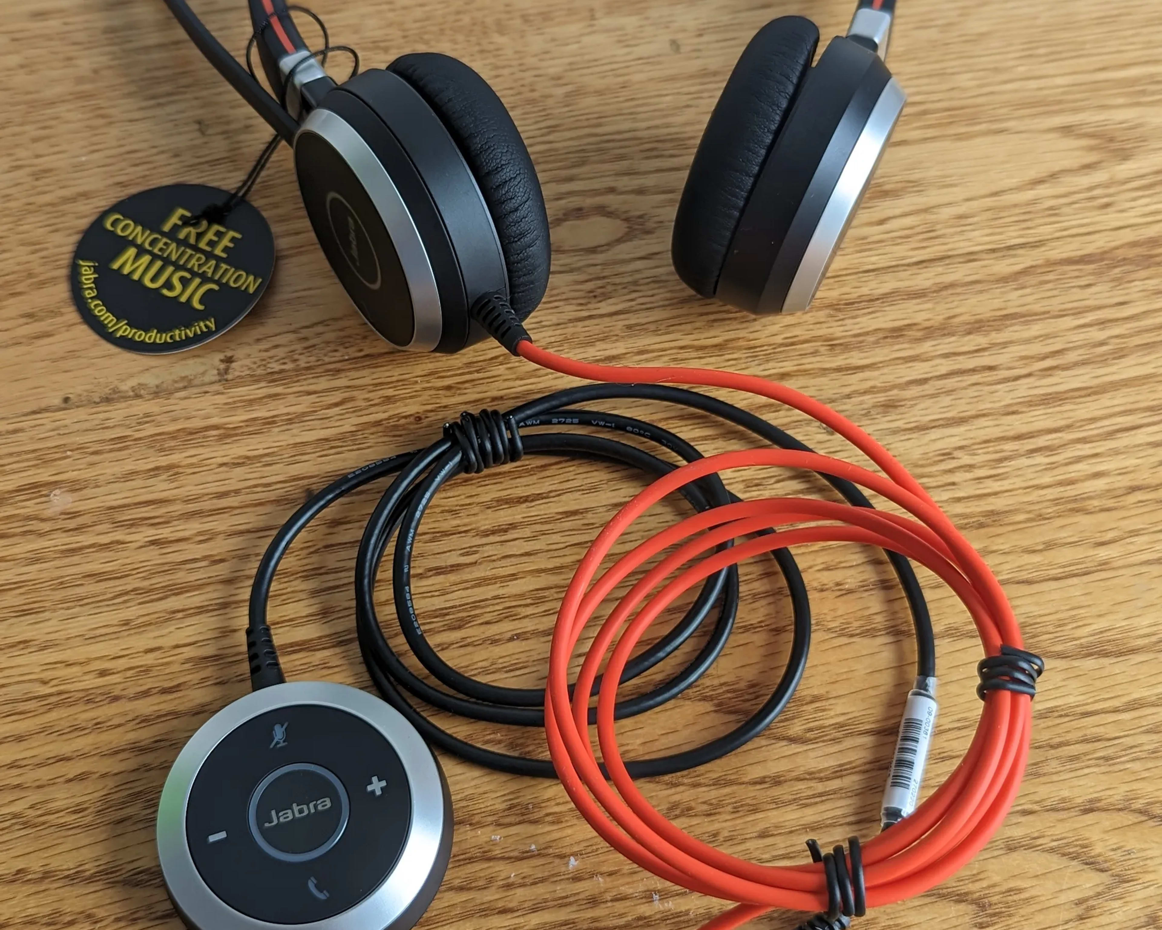 Jabra Evolve 40 , USB-A  Professional Wired Headset, Stereo. 