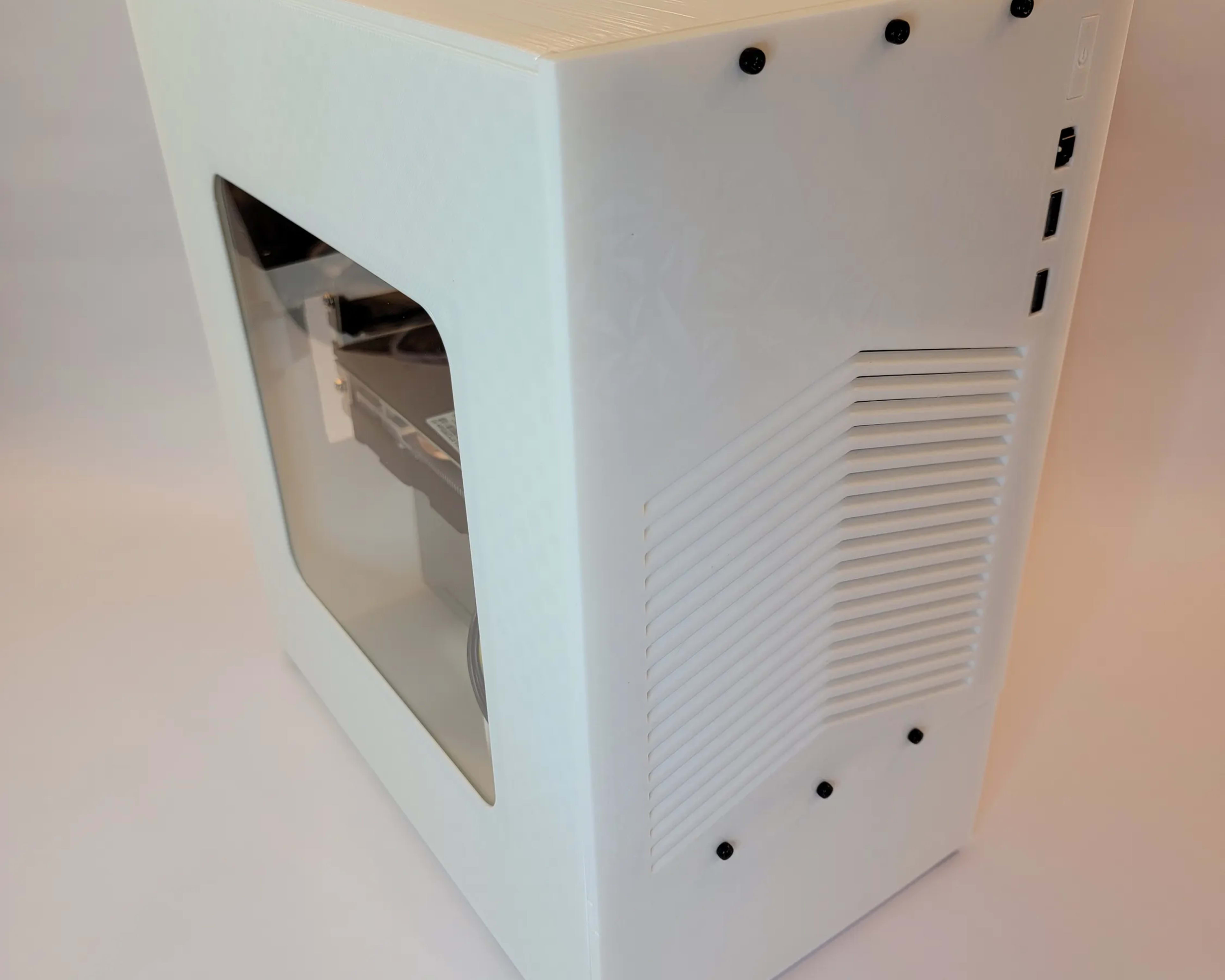 i7 9700/RTX 2060 SUPER Custom 3D Printed Gaming PC