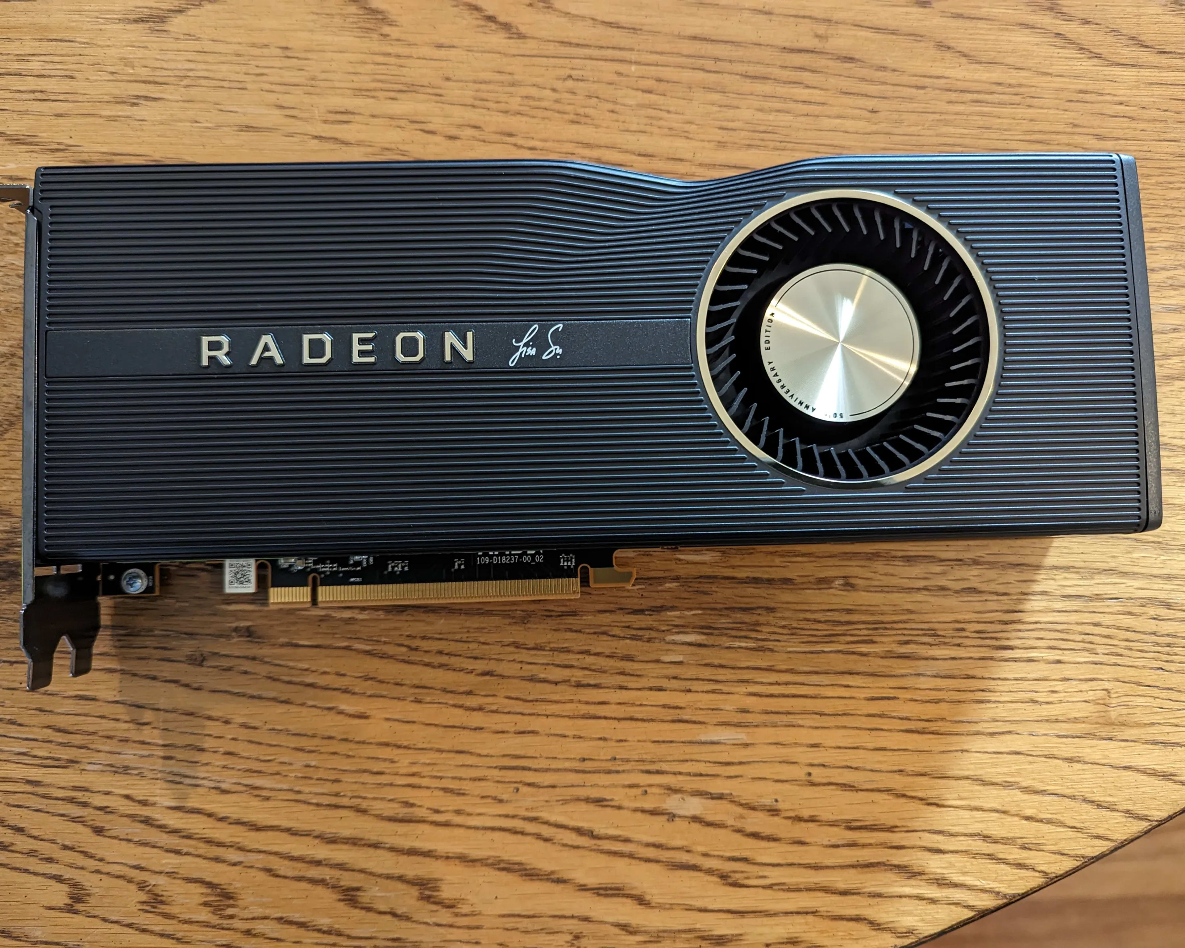 AMD Radeon RX 5700 XT 50th Anniversary Edition GPU