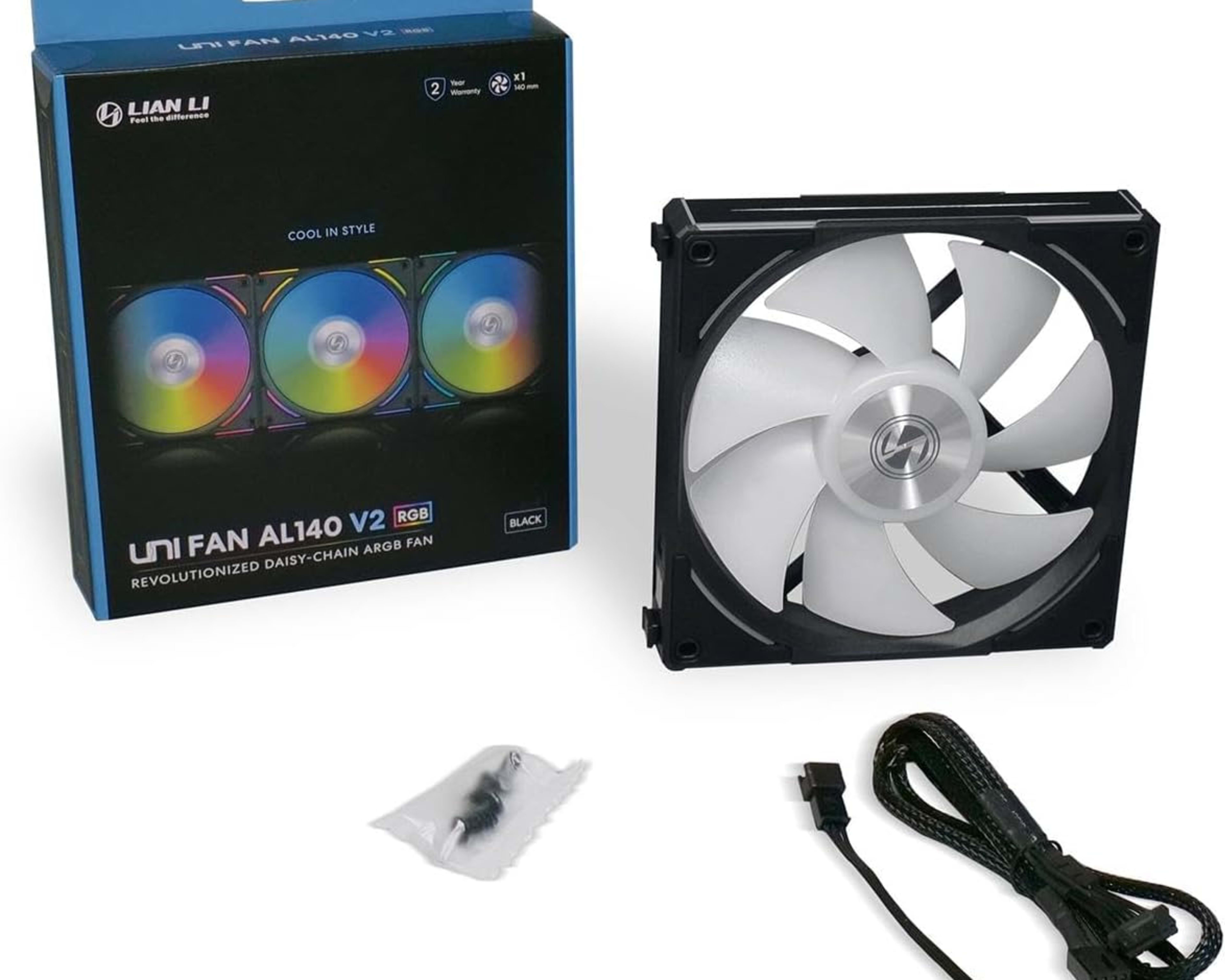 Lian Li AL140 V2 RGB Fan New in sealed box