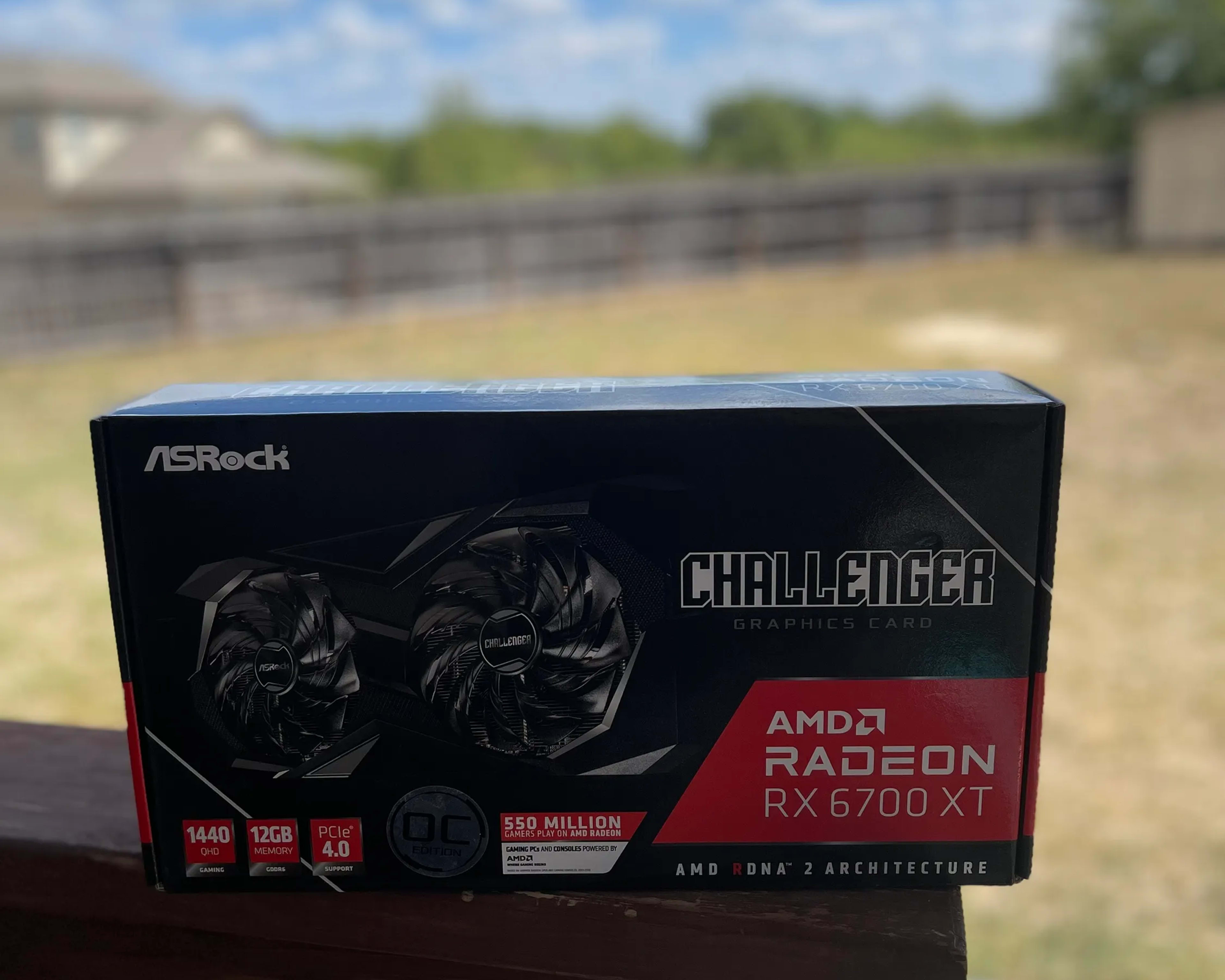 ASRock Radeon RX 6700 XT Challenger/like new