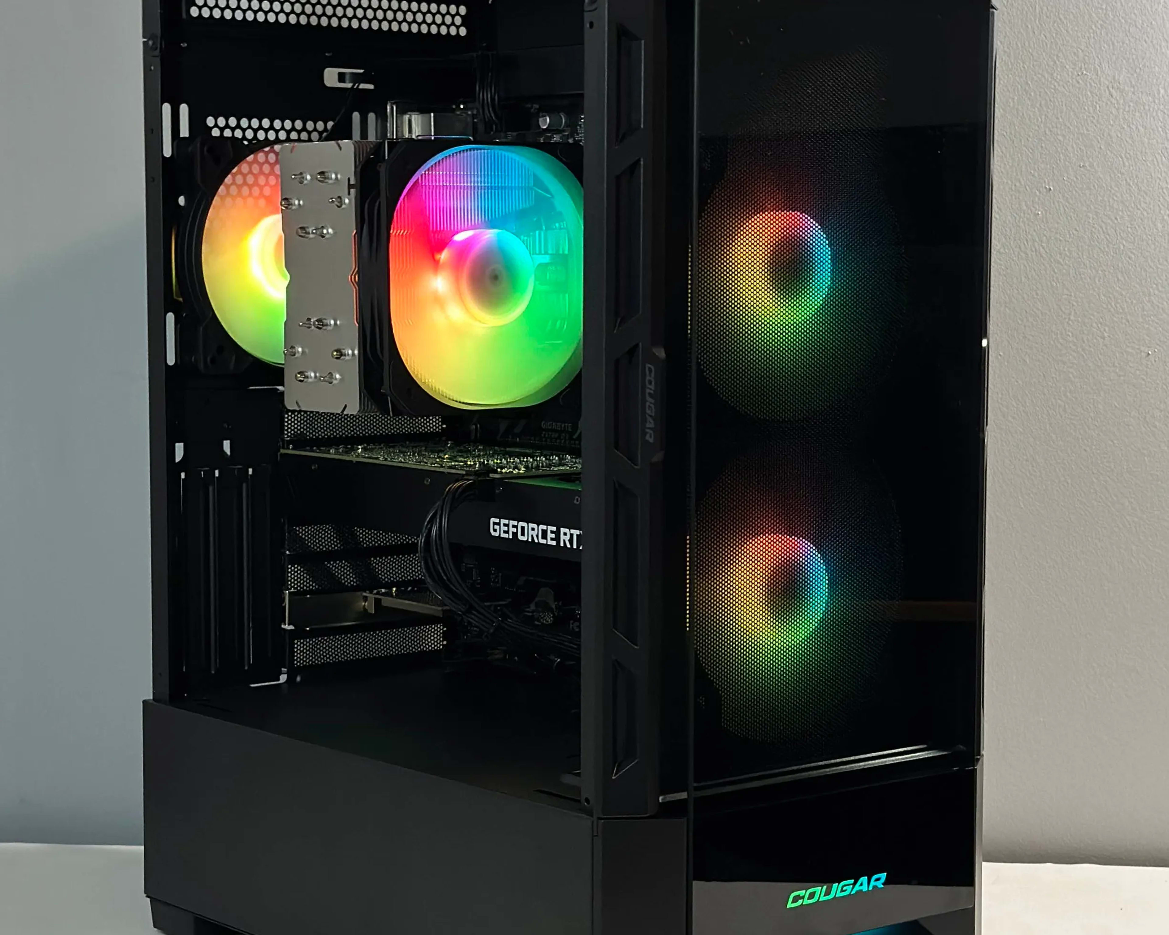 Custom Built RGB Gaming PC |Nvidia RTX 2070 8GB |Intel i5 9400 |16GB RAM |2.2TB |WIN10 |WIFI|