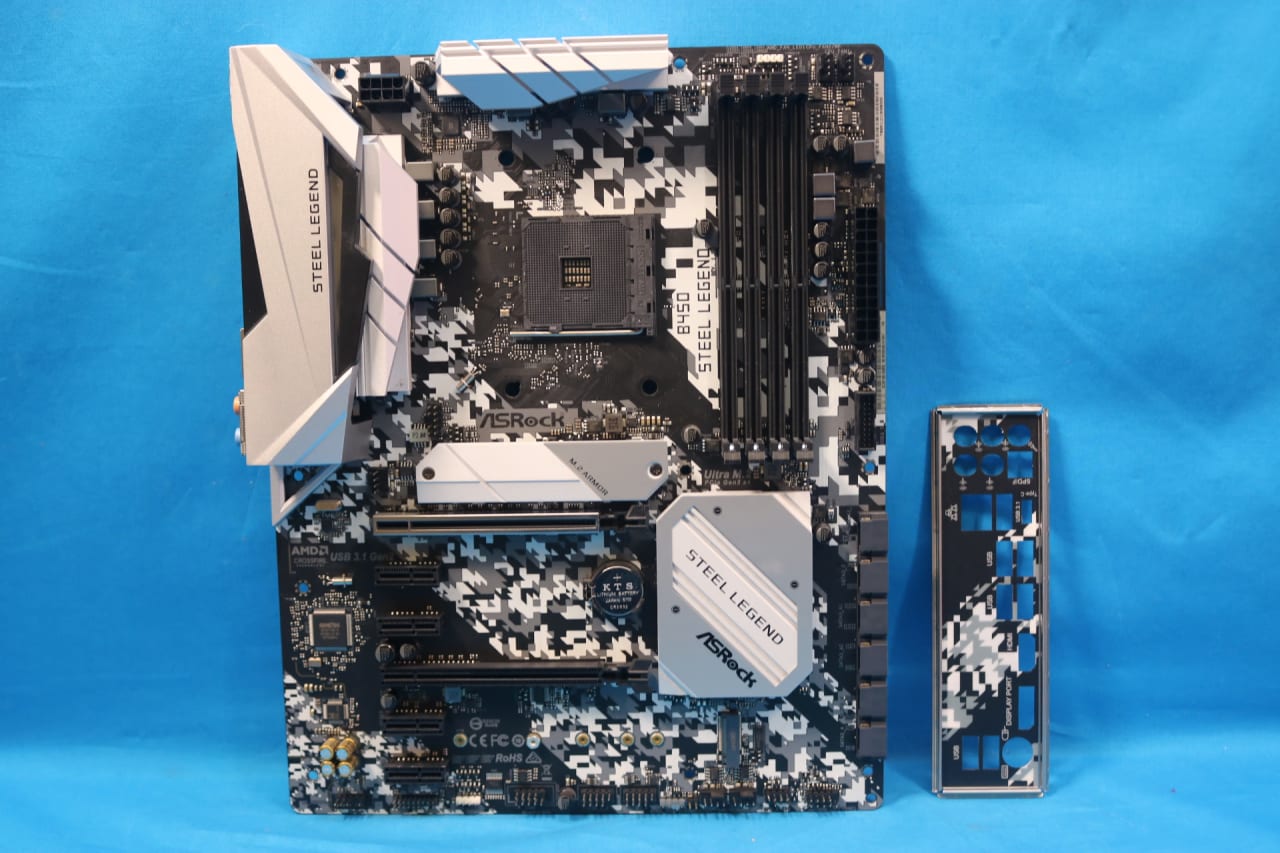 Newest BIOS* ASRock B450 Steel Legend AMD Socket AM4 DDR4
