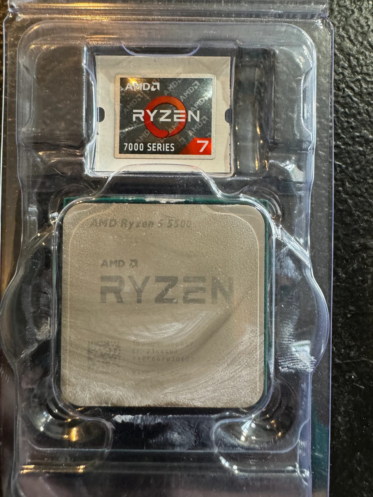 AMD Ryzen 5 5500 CPU 未使用 Amazon.com: AMD Ryzen 5 5500 6-Core, 12-Thread Unlocked