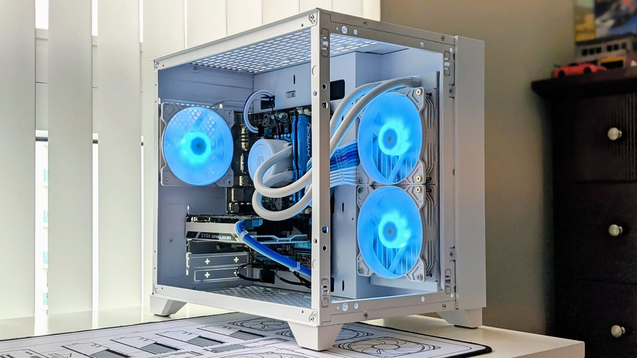 ゲーミングPC!! i7 2600 8G GTX1060 win10 Icicle | GTX 1060 3GB/ Watercooled i7-3770 4c/8t White