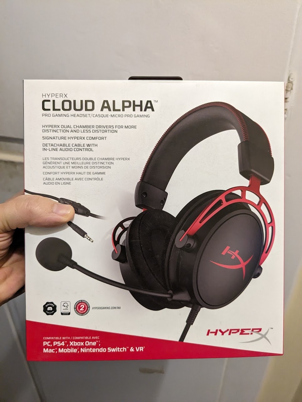 Casque gamer HYPERX Cloud Alpha