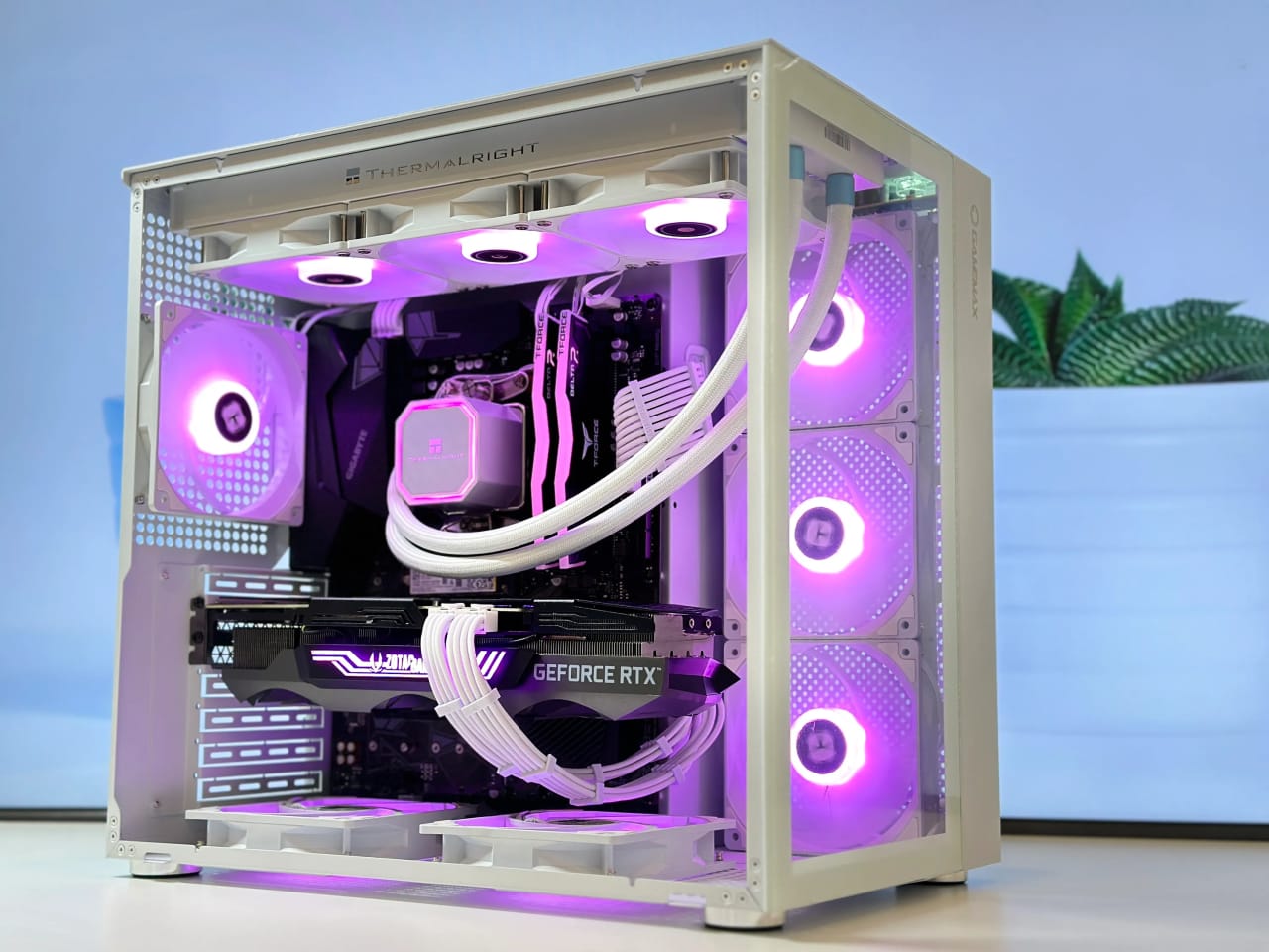 🌊Liquid Cooled Gaming PC🌊 Nvidia RTX 3080 10GB🚀AMD Ryzen 7 5800X  8-Core🚀32GB DDR4🚀1TB NVME | Jawa