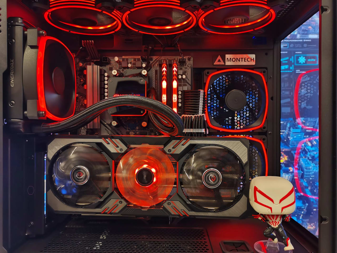 PC パソコン 🕸️🕷️Spiderman🕸️🕷️-Gaming PC-AMD RX 6750 XT 12GB-AMD