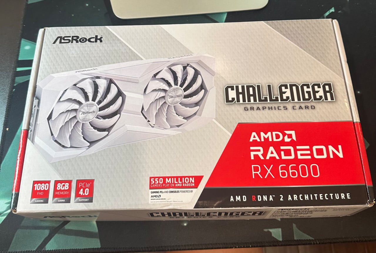 ASRock AMD Radeon RX 6600 Challenger White 8GB | Jawa