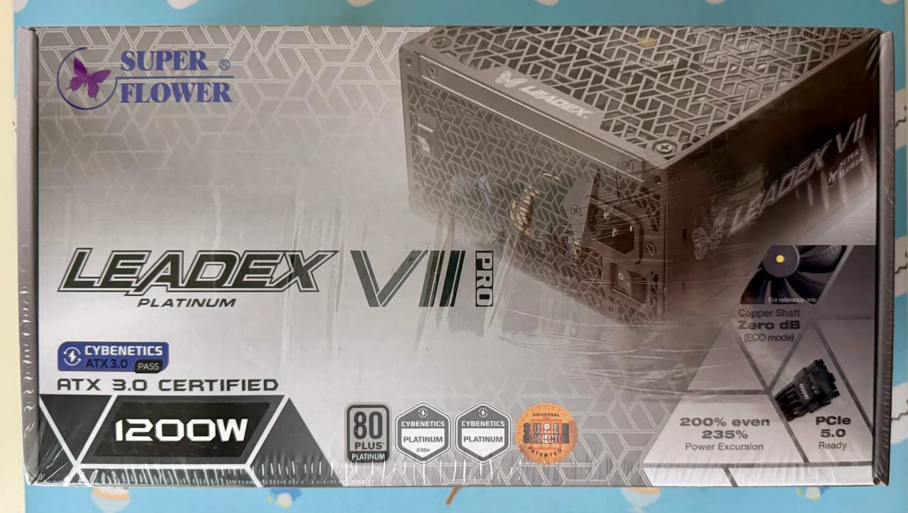 BNIB 1200W Leadex VII XP PRO Super Flower 80+ Platinum PSU BNIB 1200W Leadex VII XP PRO Super Flower 80+ Platinum PSU