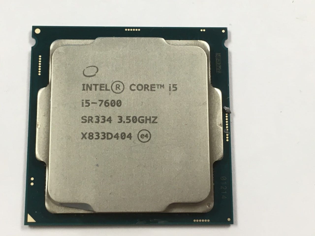 Intel Core i5-7600 3.5GHz Quad-Core Processor SR334 LGA1151