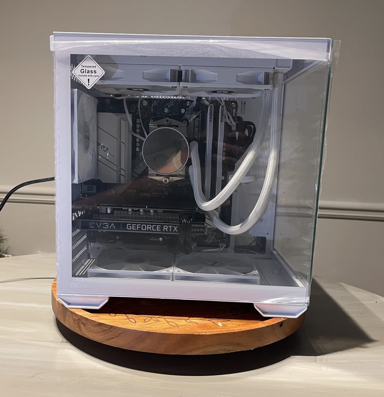 自作ゲーミングPC/Ryzen5 5500/16G/RTX2060 Ryzen 5 5500 + RTX 2060 Gaming PC