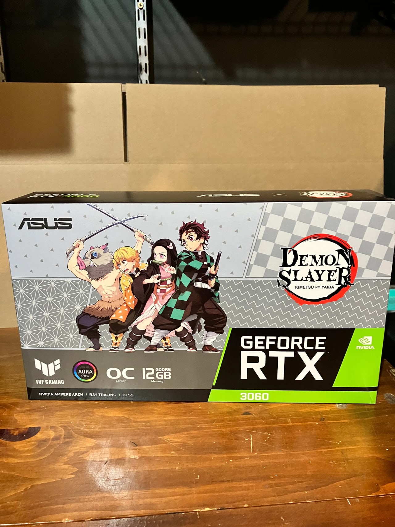 UNOPENED ASUS Tuf RTX 3060 Demon Slayer Limited Edition | Jawa UNOPENED ASUS Tuf RTX 3060 Demon Slayer Limited Edition | Jawa