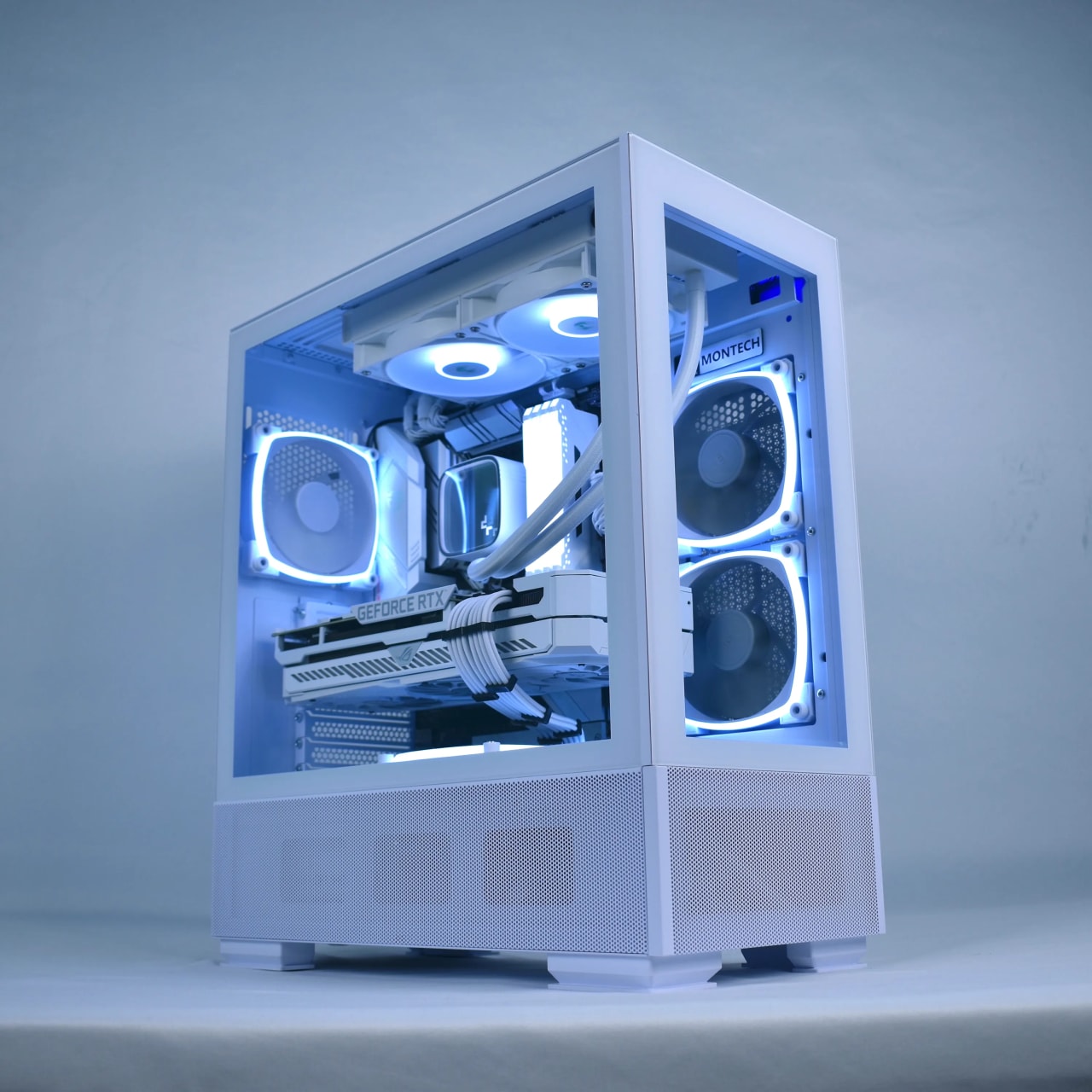 ️WHITE-OUT ️ Custom Gaming/Streaming PC | NVIDIA RTX 3070, Ryzen 5600X ...